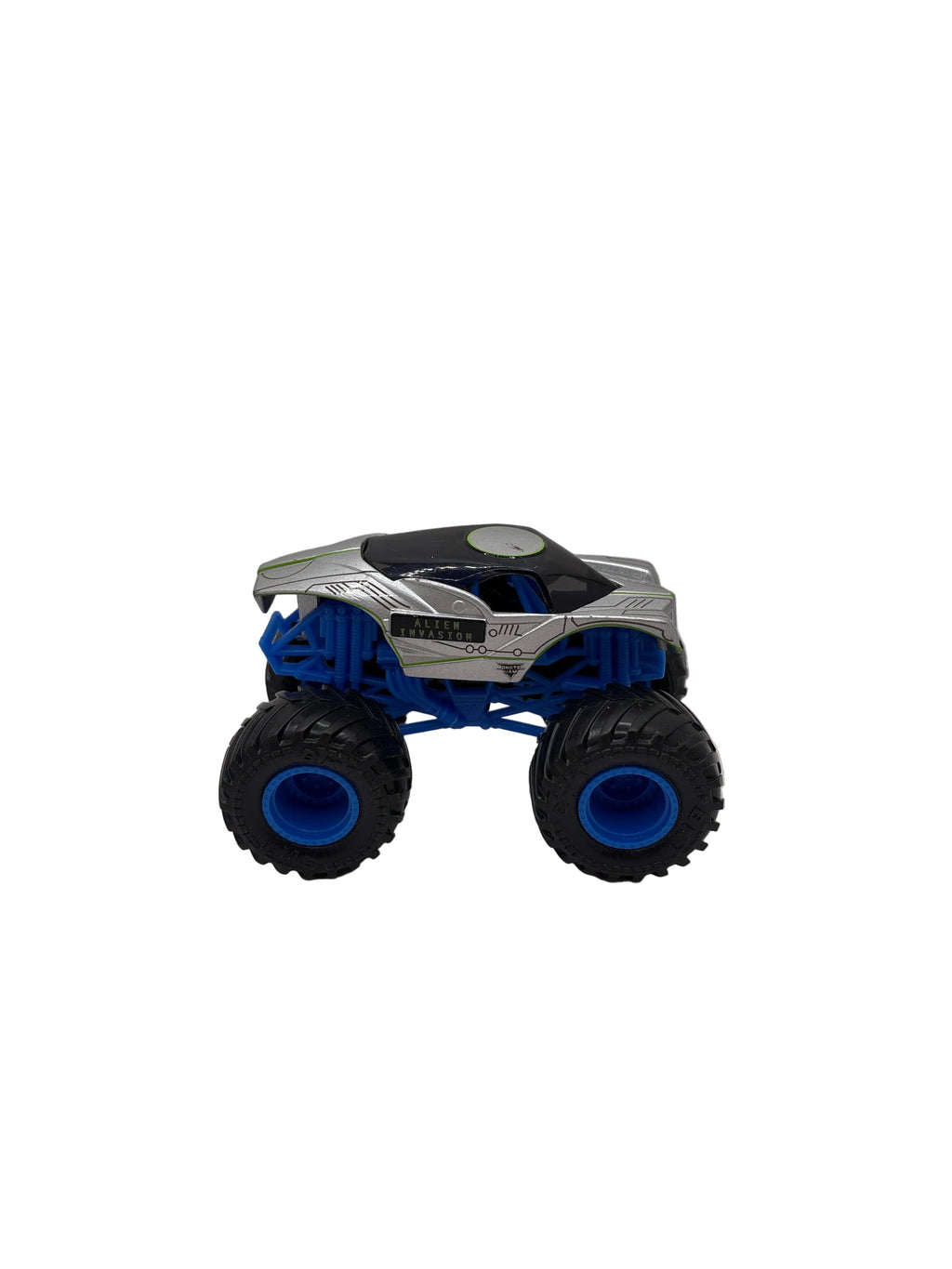 Monster Jam Alien Invasion Monster Truck Diecast silver