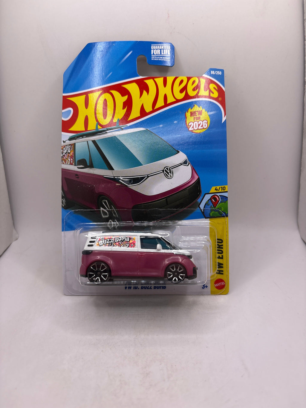 Hot Wheels VW ID. Buzz Bomb Diecast purple