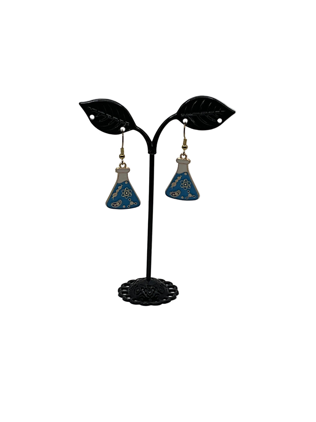 Science Beaker earrings