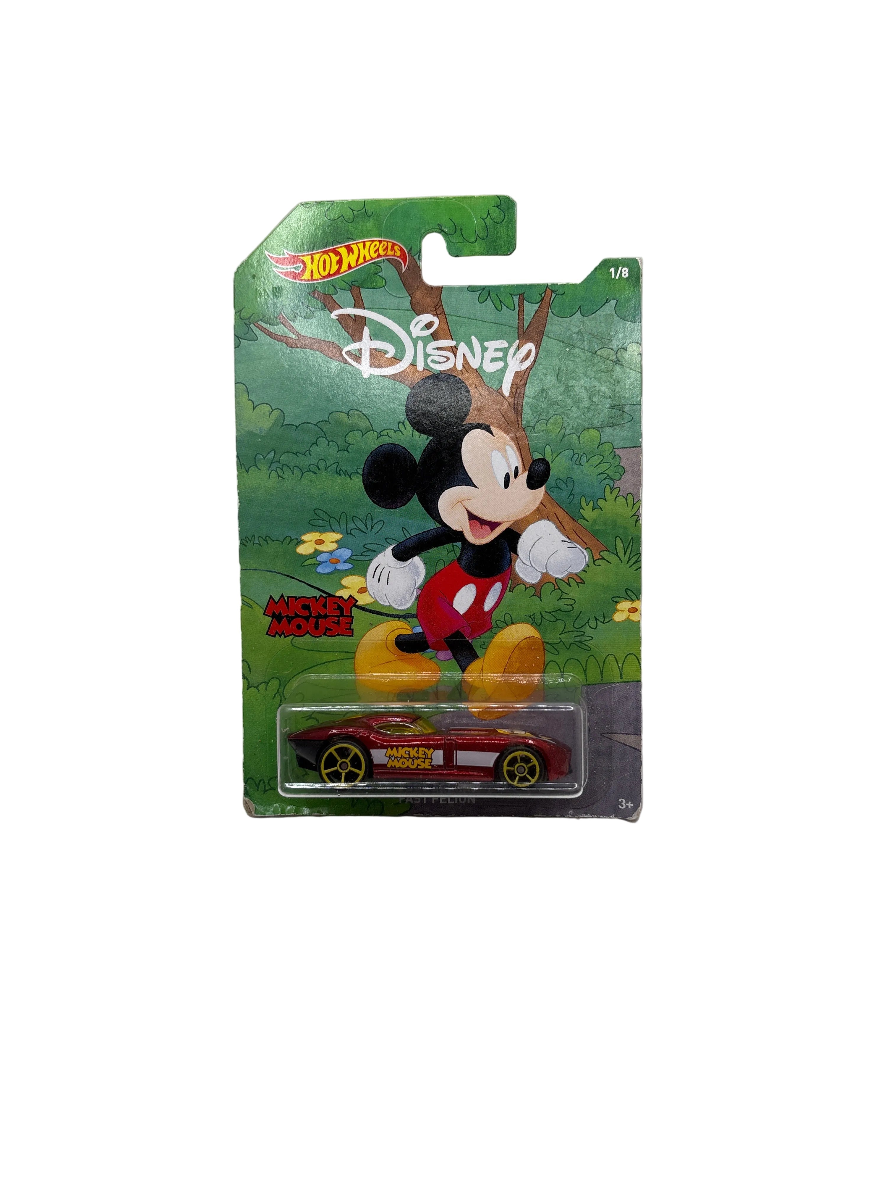Hot Wheels Fast Felion Diecast red