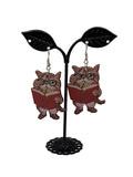Cat earrings 8