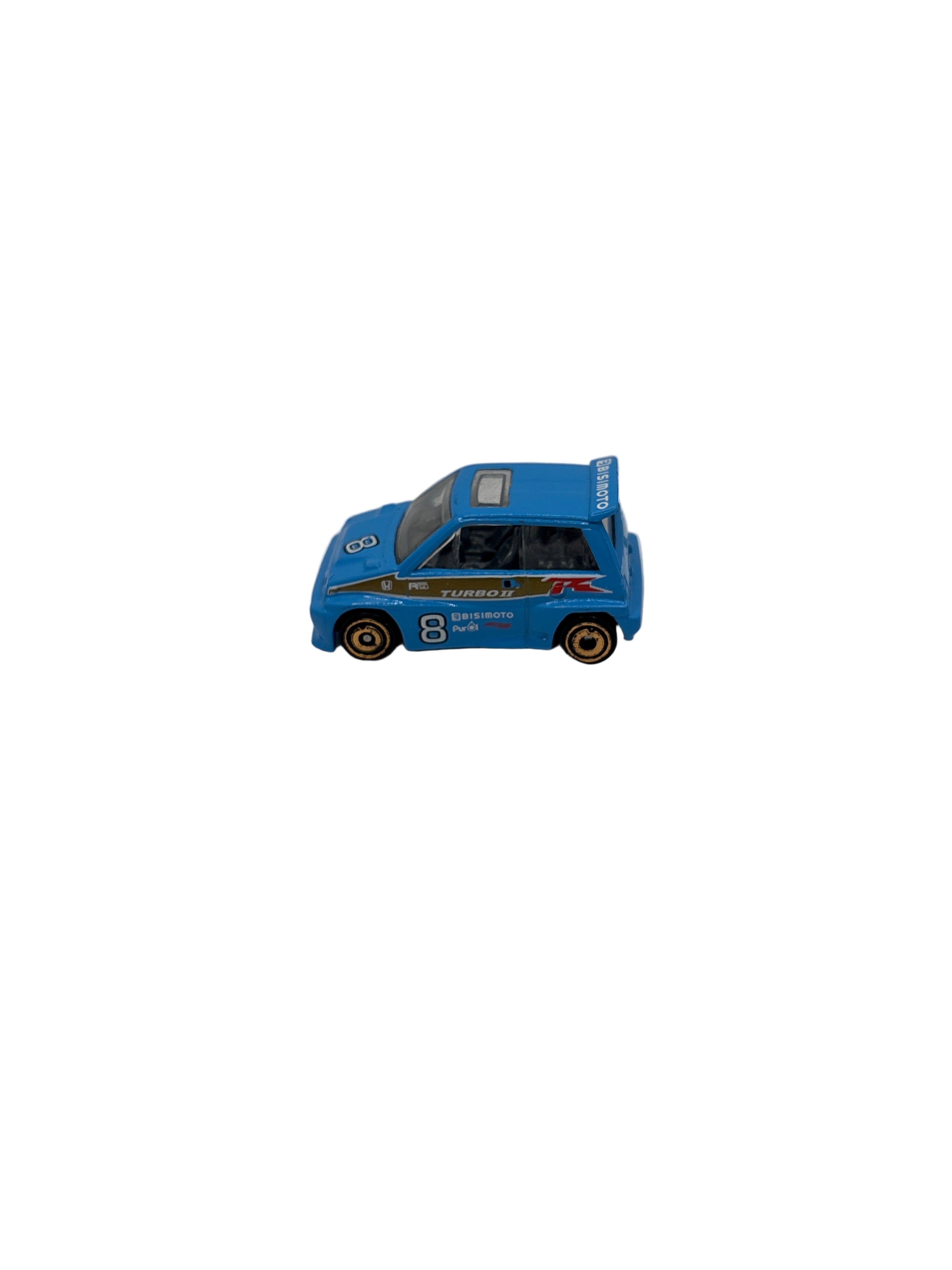 Hot Wheels 85 Honda City Turbo II Diecast blue