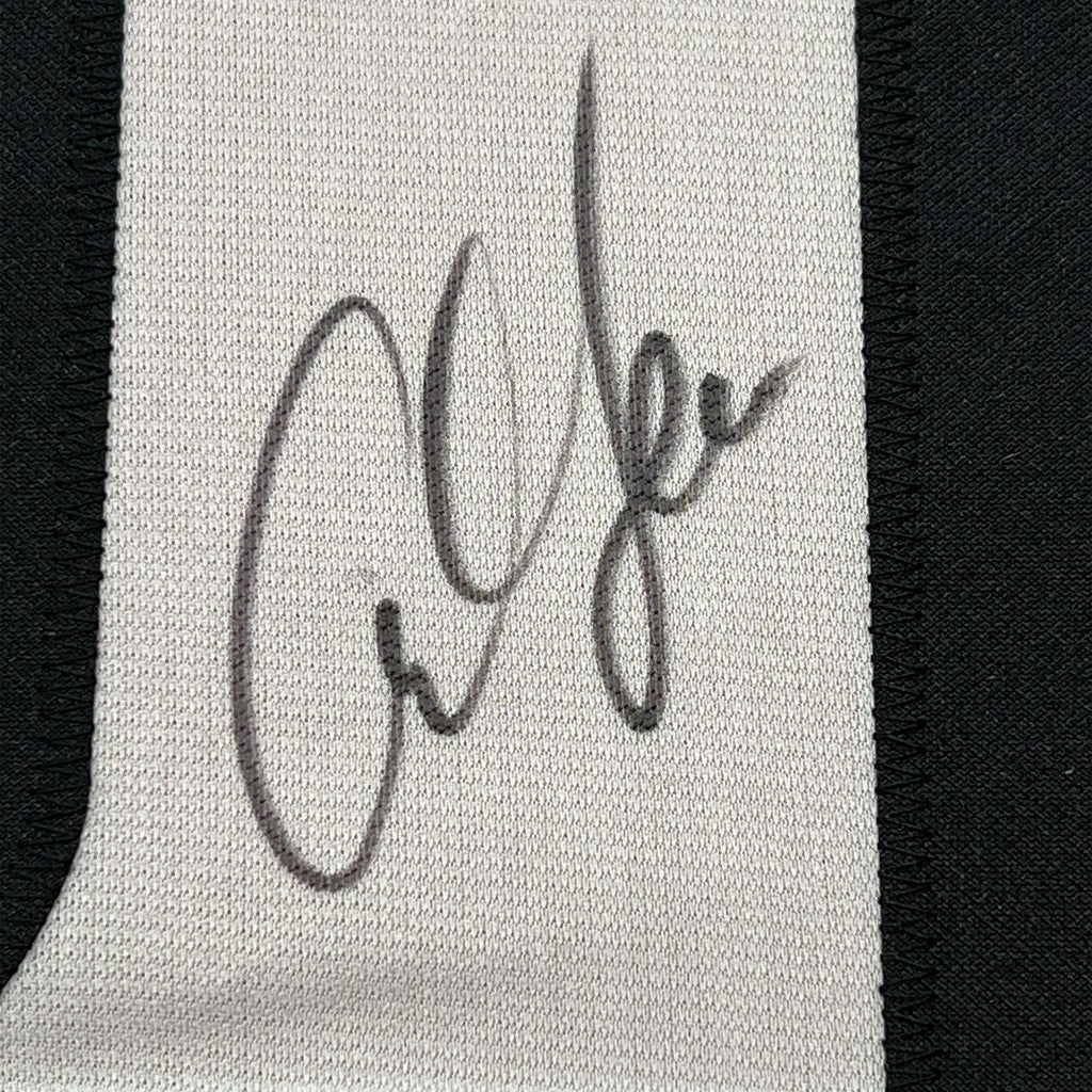 Framed Autographed/Signed Carl Lewis 35x39 United States USA Red Track & Field Jersey JSA COA