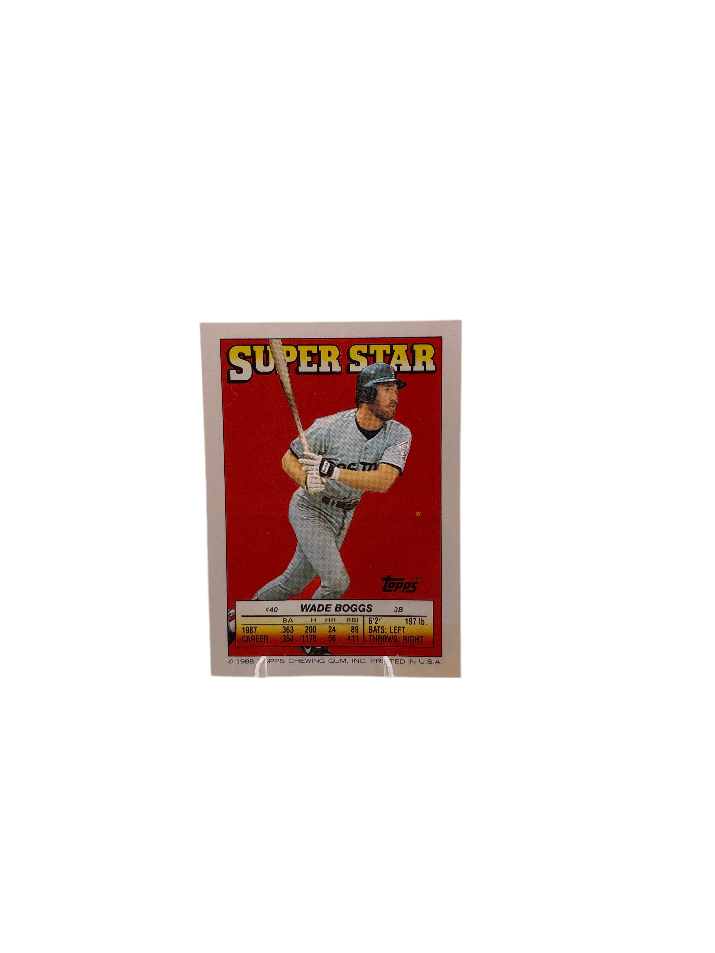 Topps Wade Boggs