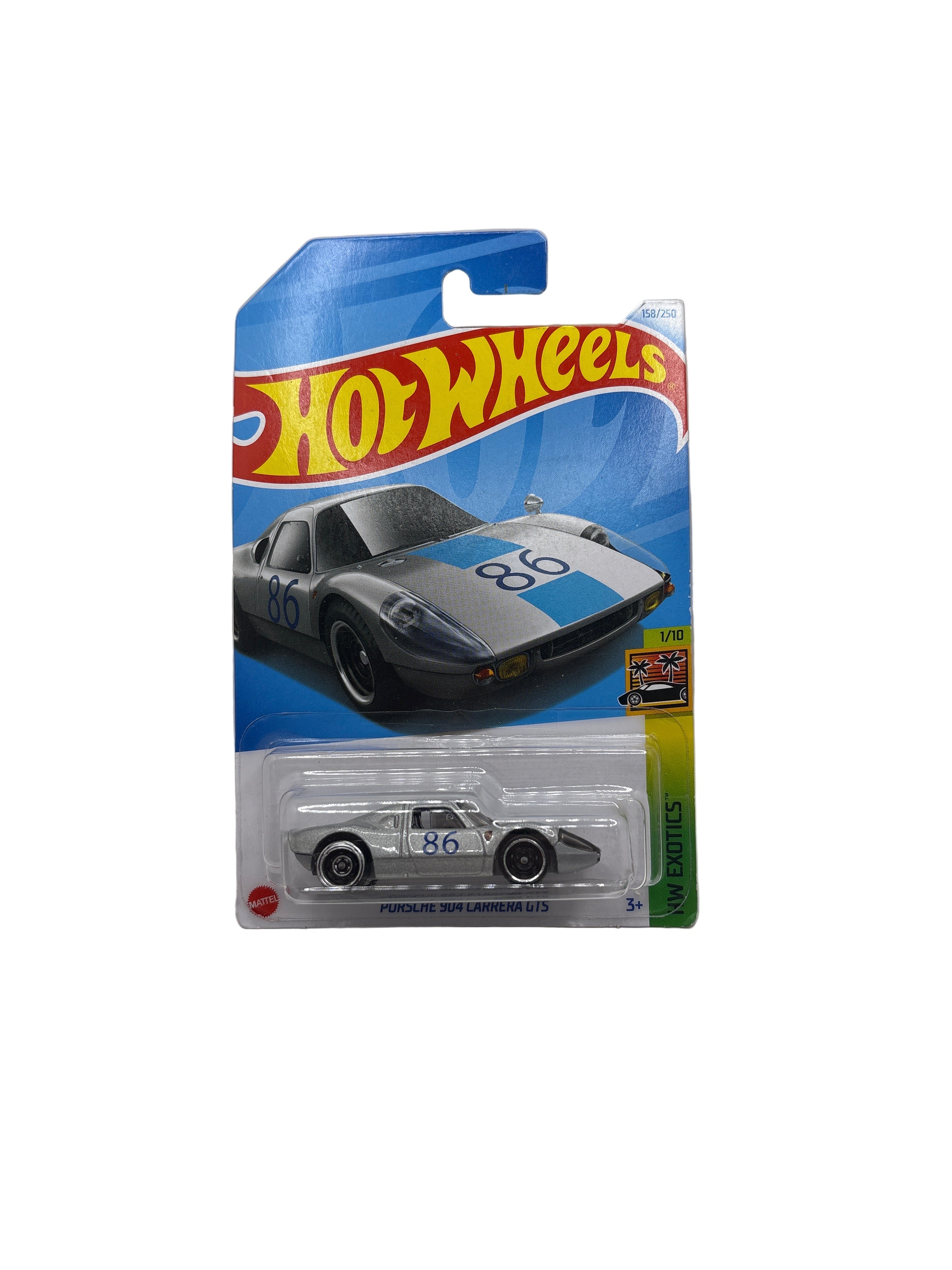 Hot Wheels Porsche 904 Carrera GTS Diecast silver