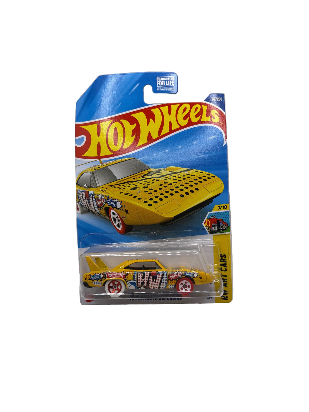 Hot Wheels 70 Plymouth Superbird Diecast yellow