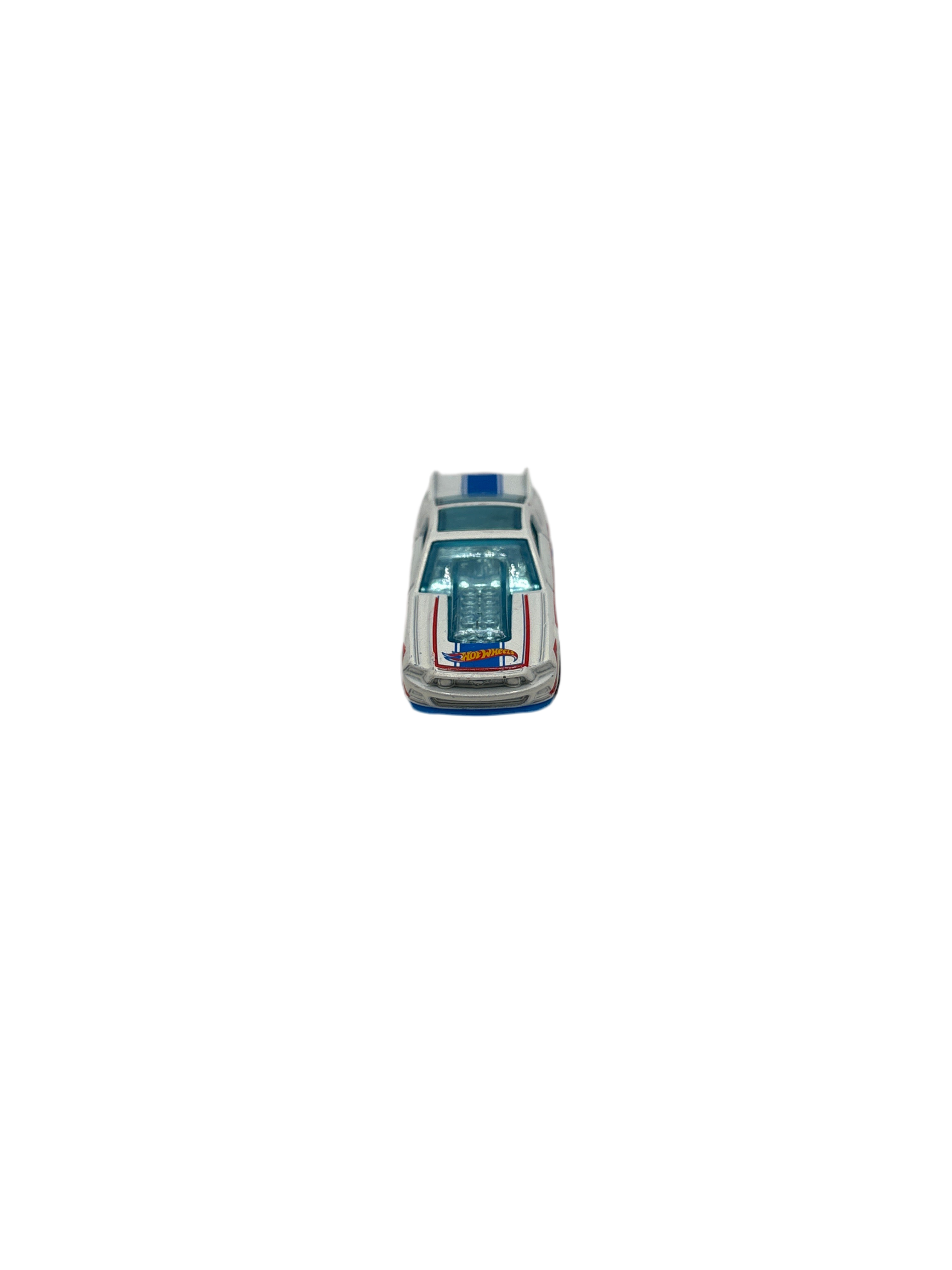 Hot Wheels 13 Ford Mustang GT Diecast white