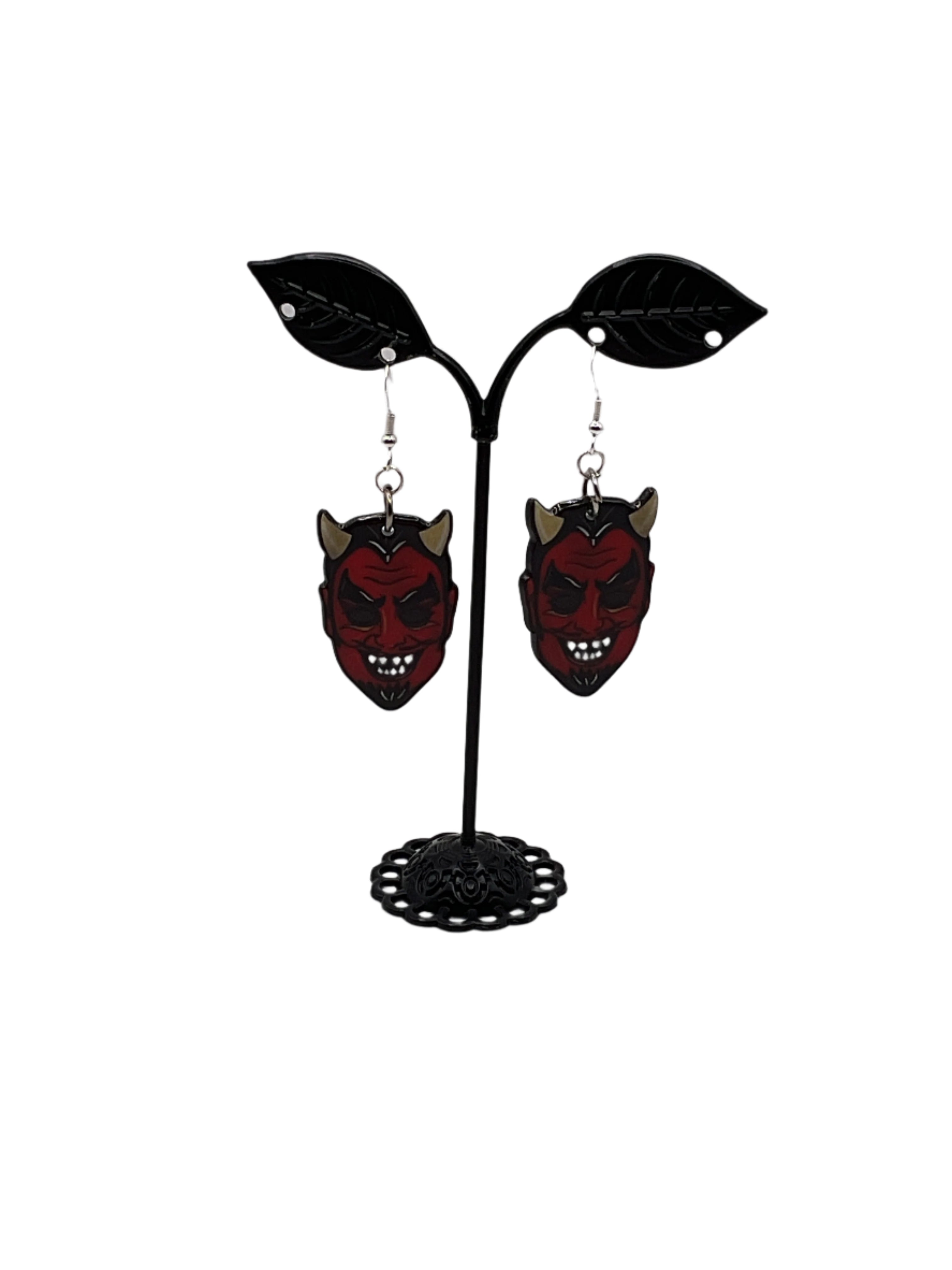 Red Devil Earrings
