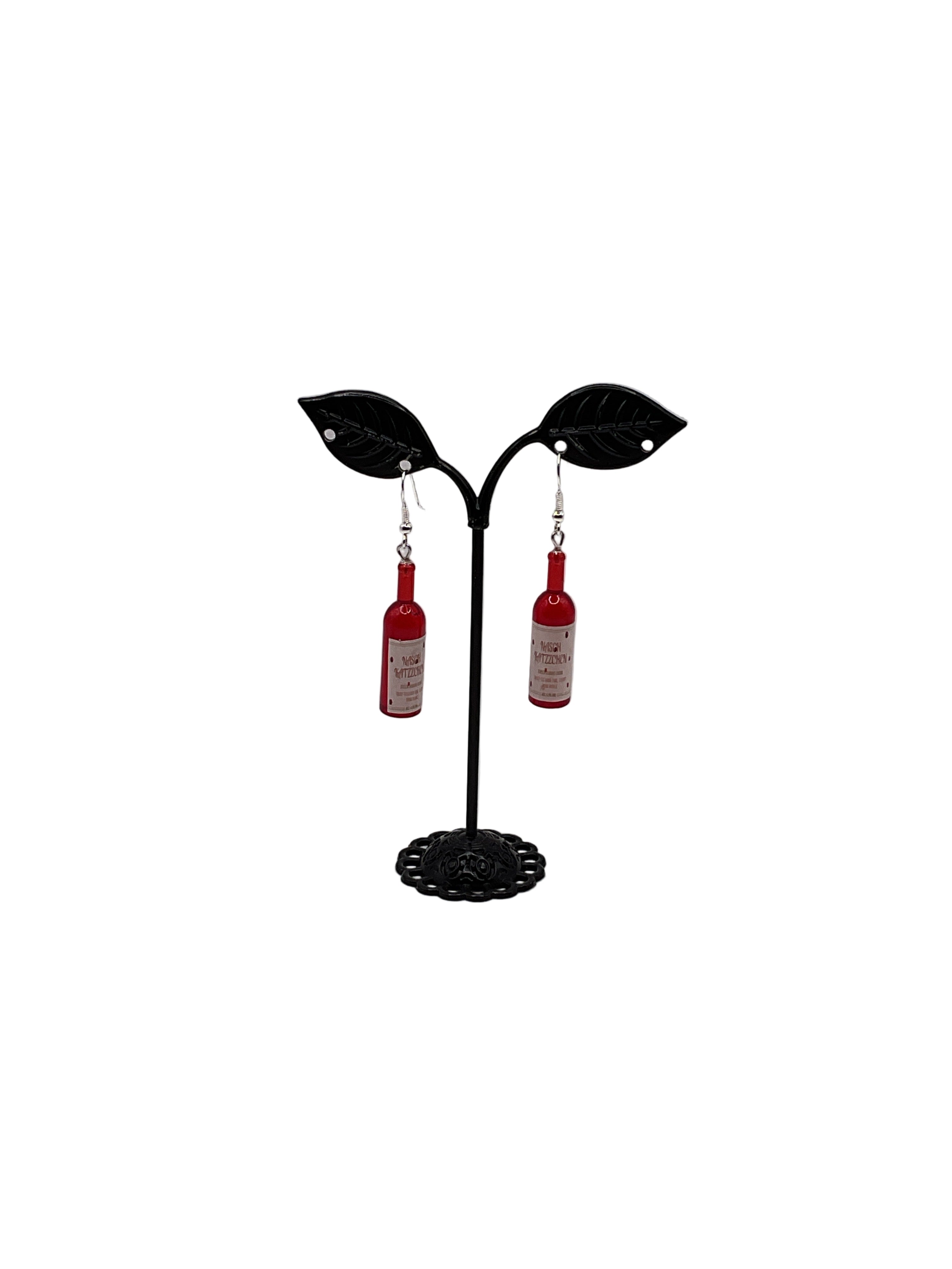 German Red Wine Earrings