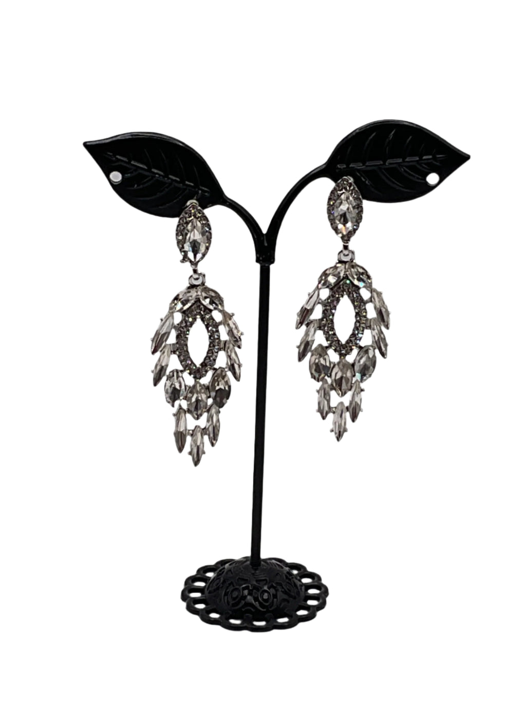 Shiny crystal earrings 1