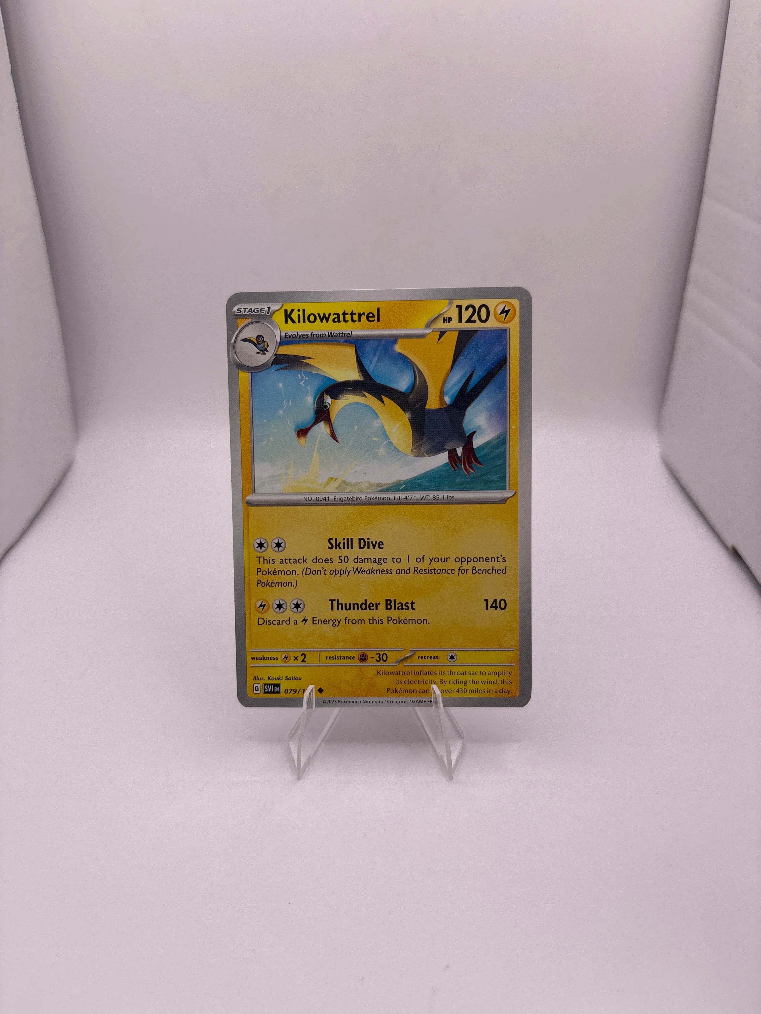 Pokemon Kilowattrel