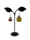 Bear and Donkey Earrings