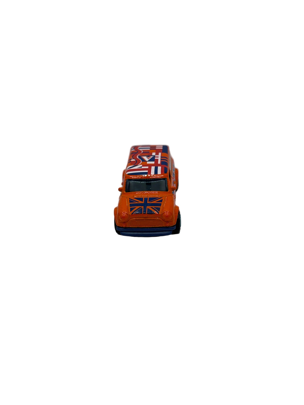 Hot Wheels 67 Austin Mini Van Diecast orange