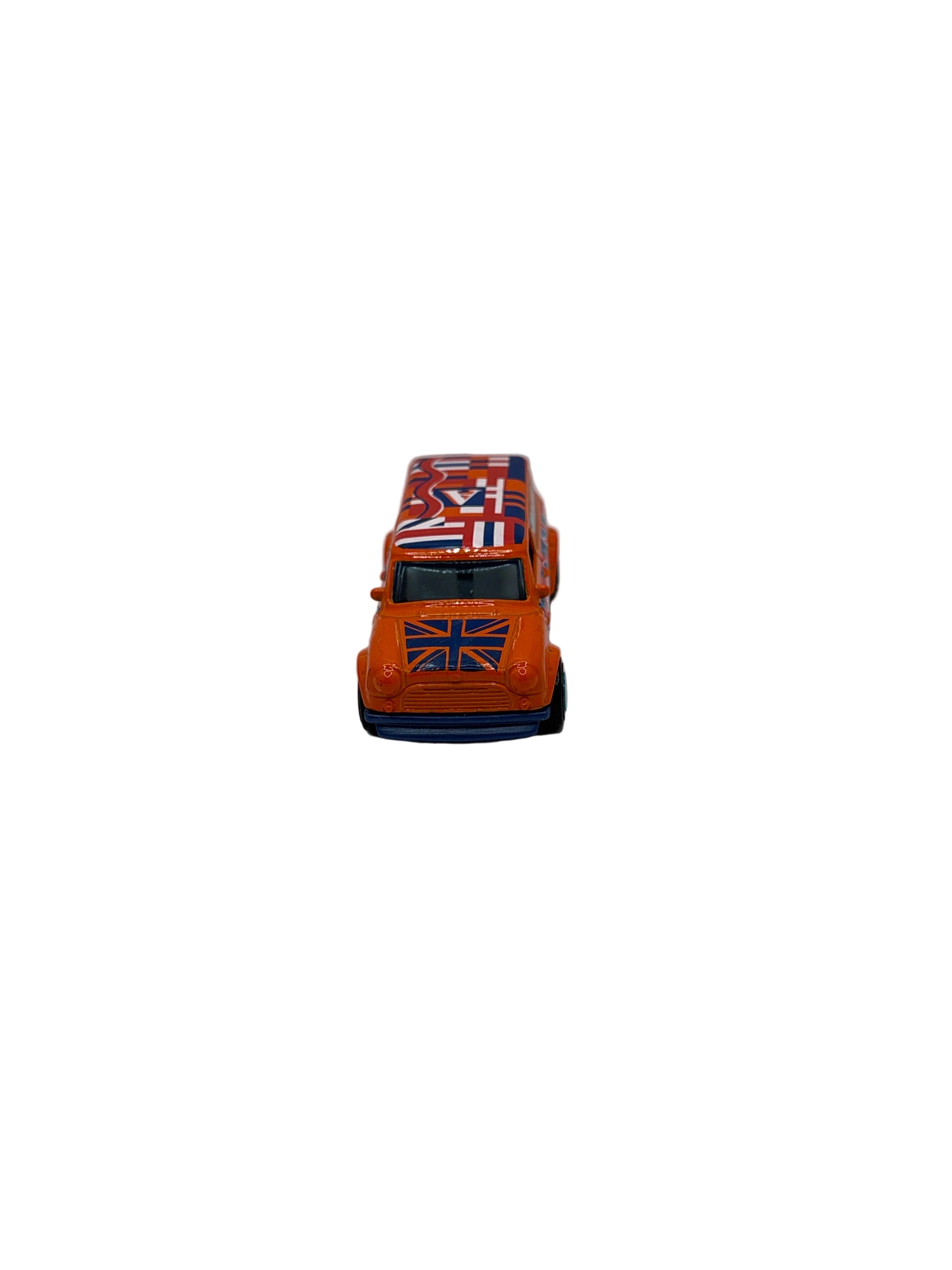 Hot Wheels 67 Austin Mini Van Diecast orange