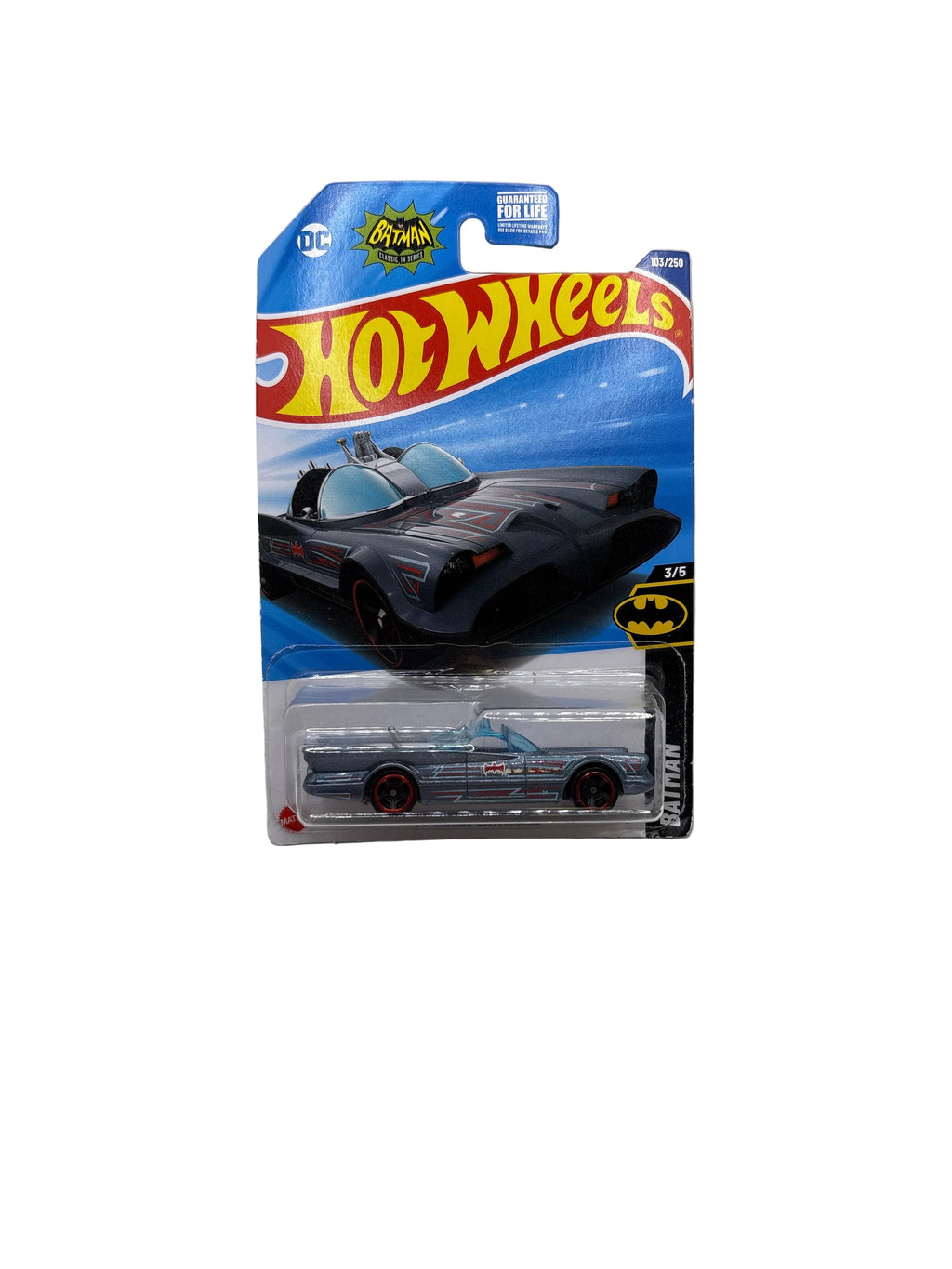 Hot Wheels TV Series Batmobile Diecast blue