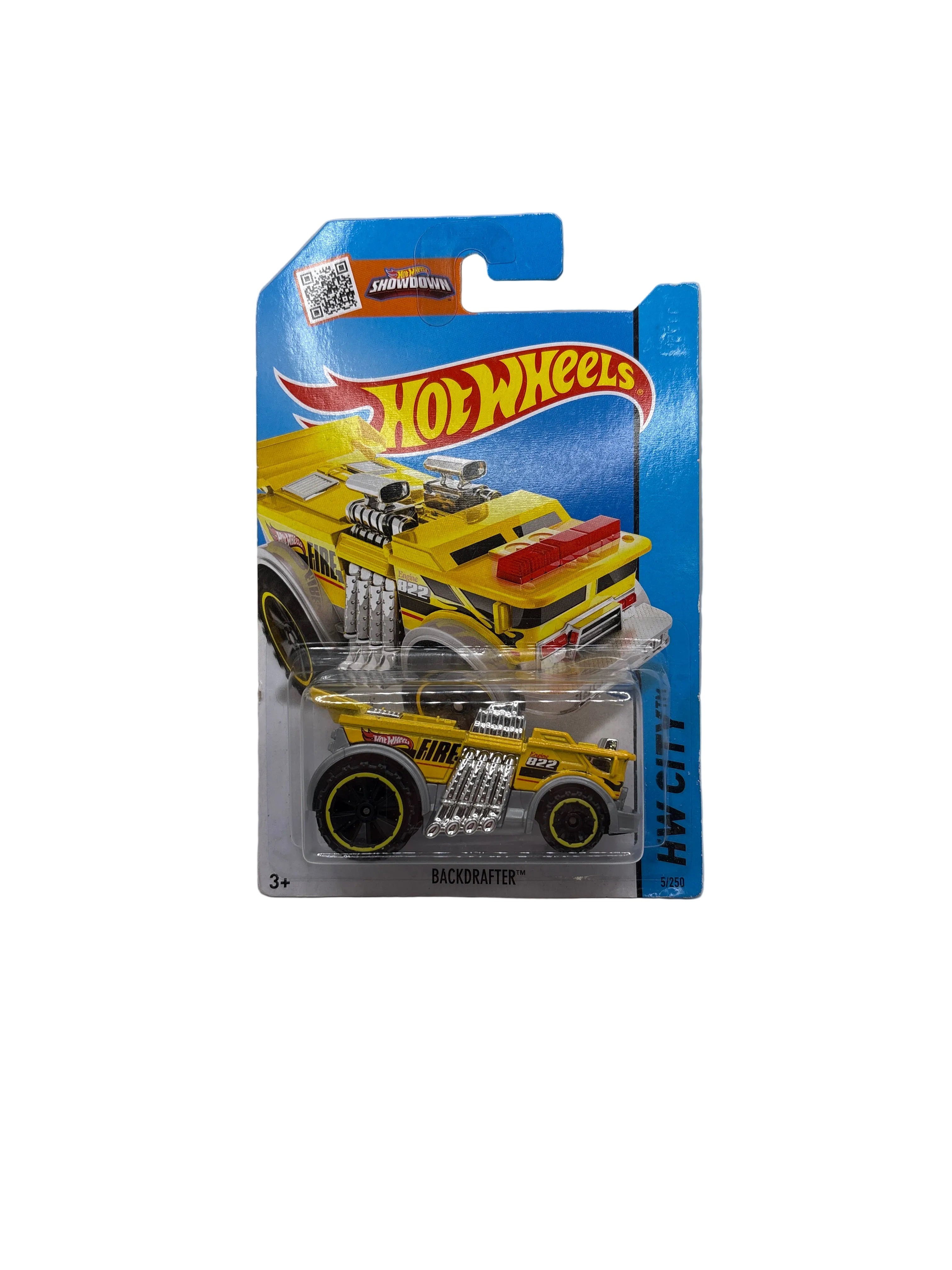 Hot Wheels Backdrafter Diecast yellow