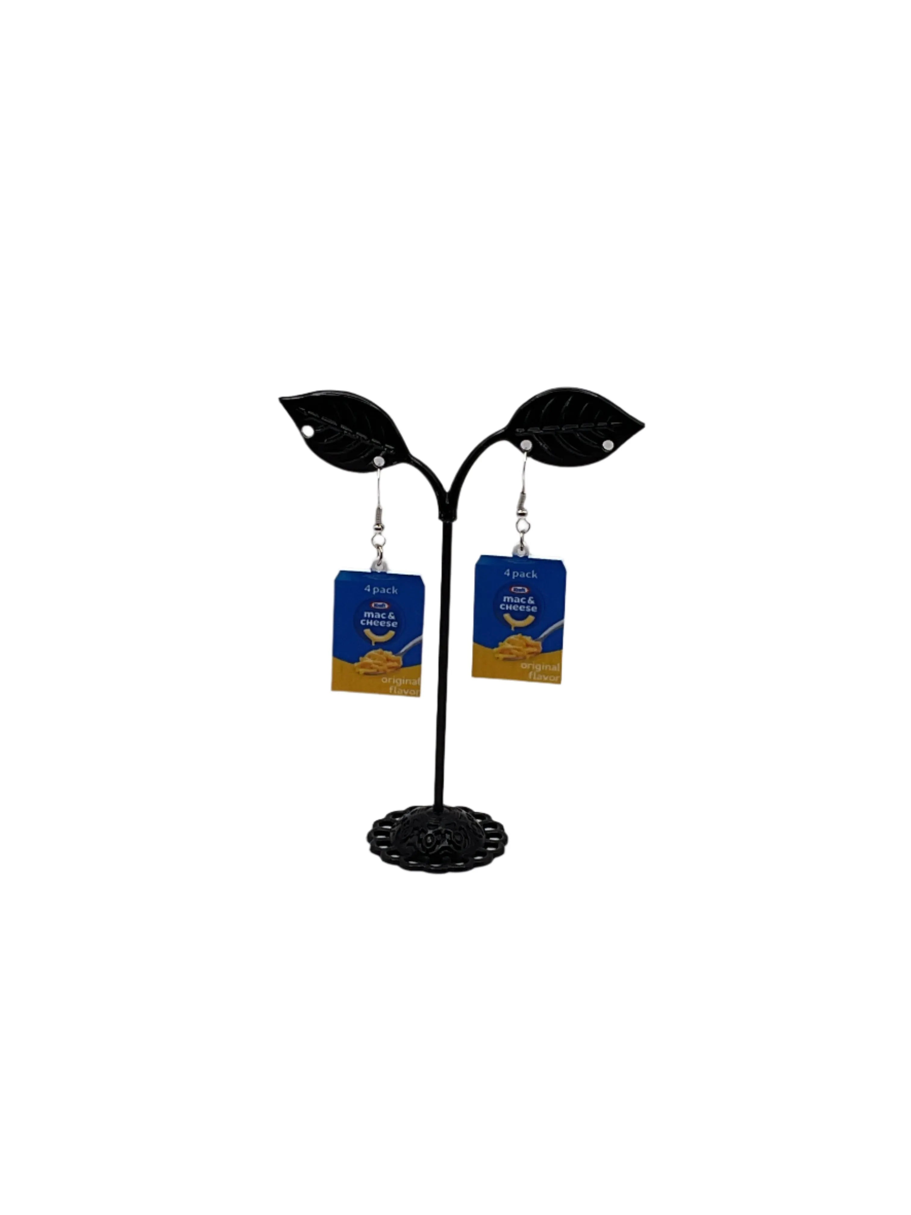 Mac and Cheese Earrings 1