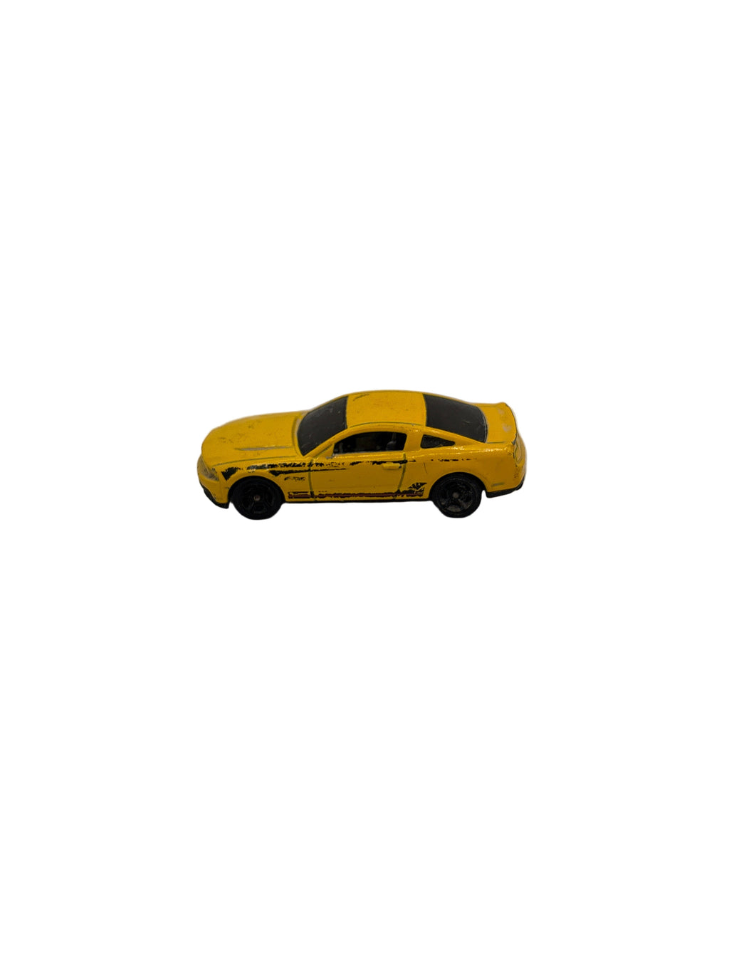 Hot Wheels 2010 Ford Mustang GT Diecast yellow