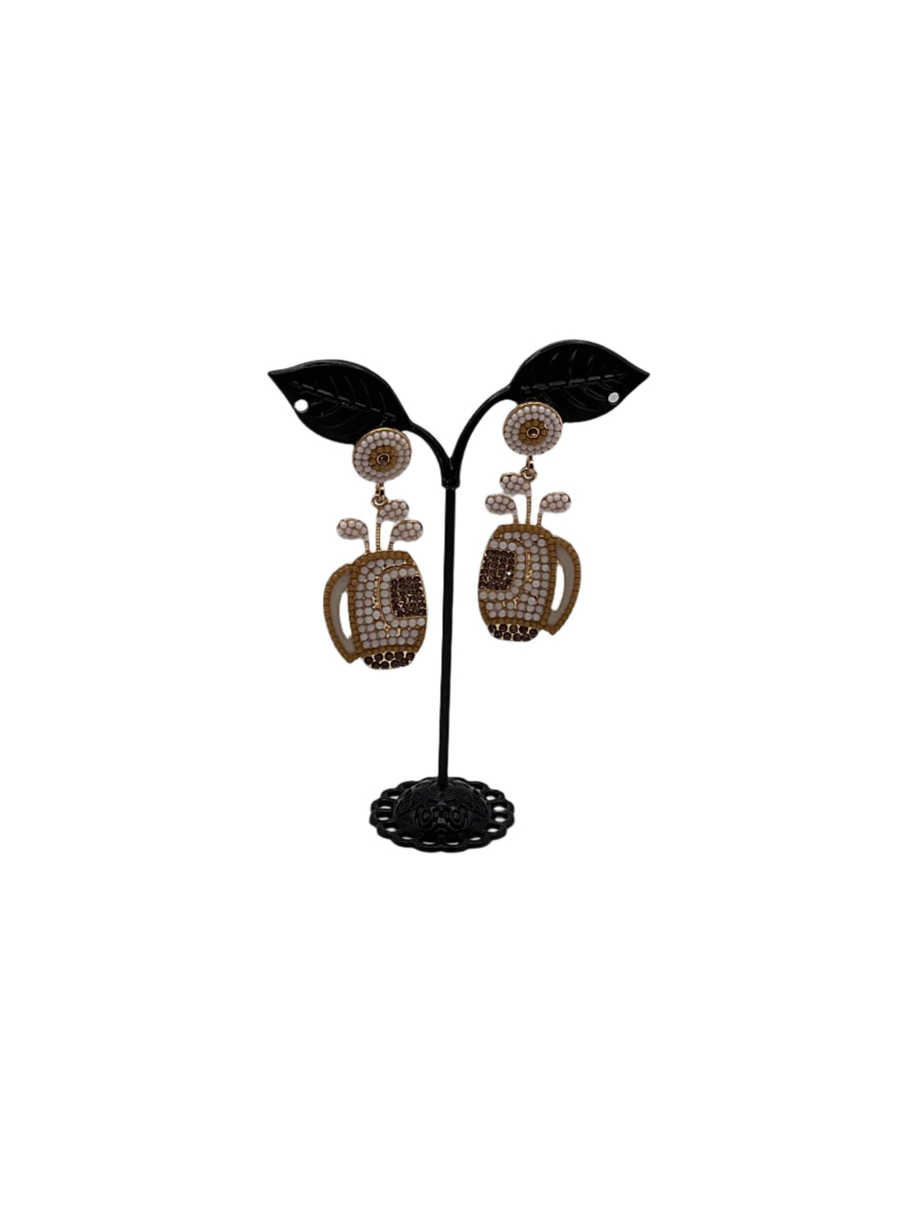 Golf bag earrings 2