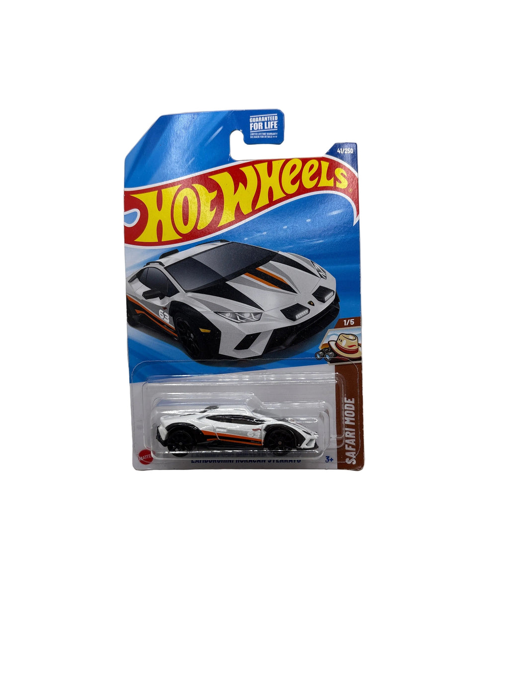 Hot Wheels Lamborghini Huracan Sterrato Diecast white