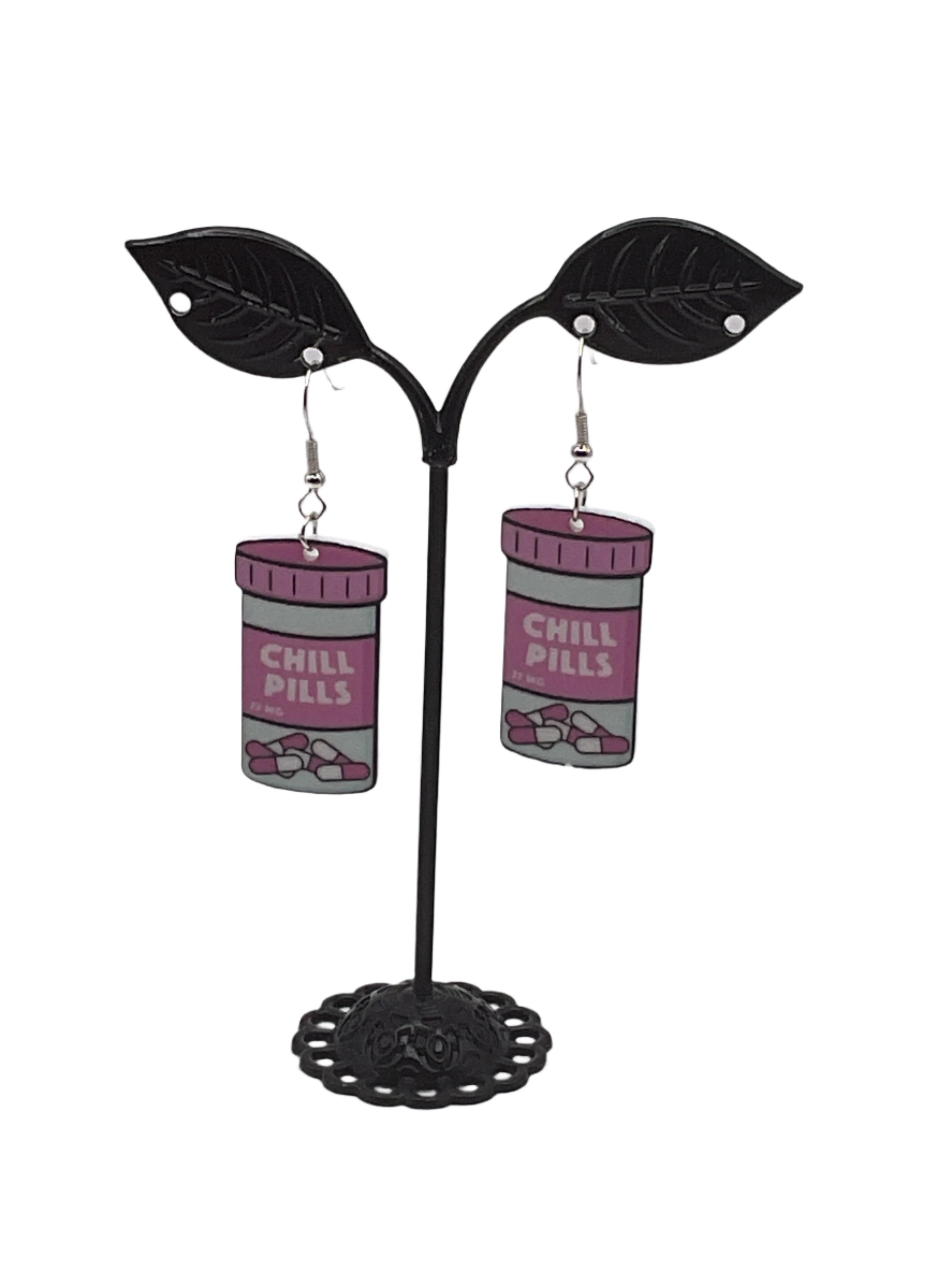 Chill Pill Earrings 1