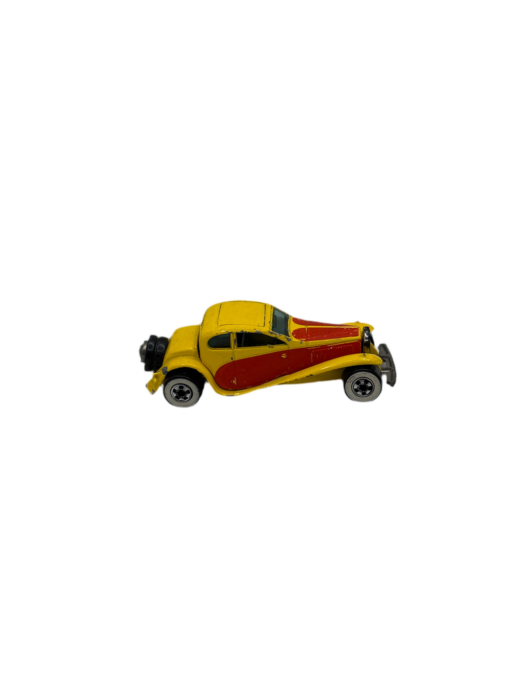 Hot Wheels 37 Bugatti Diecast yellow