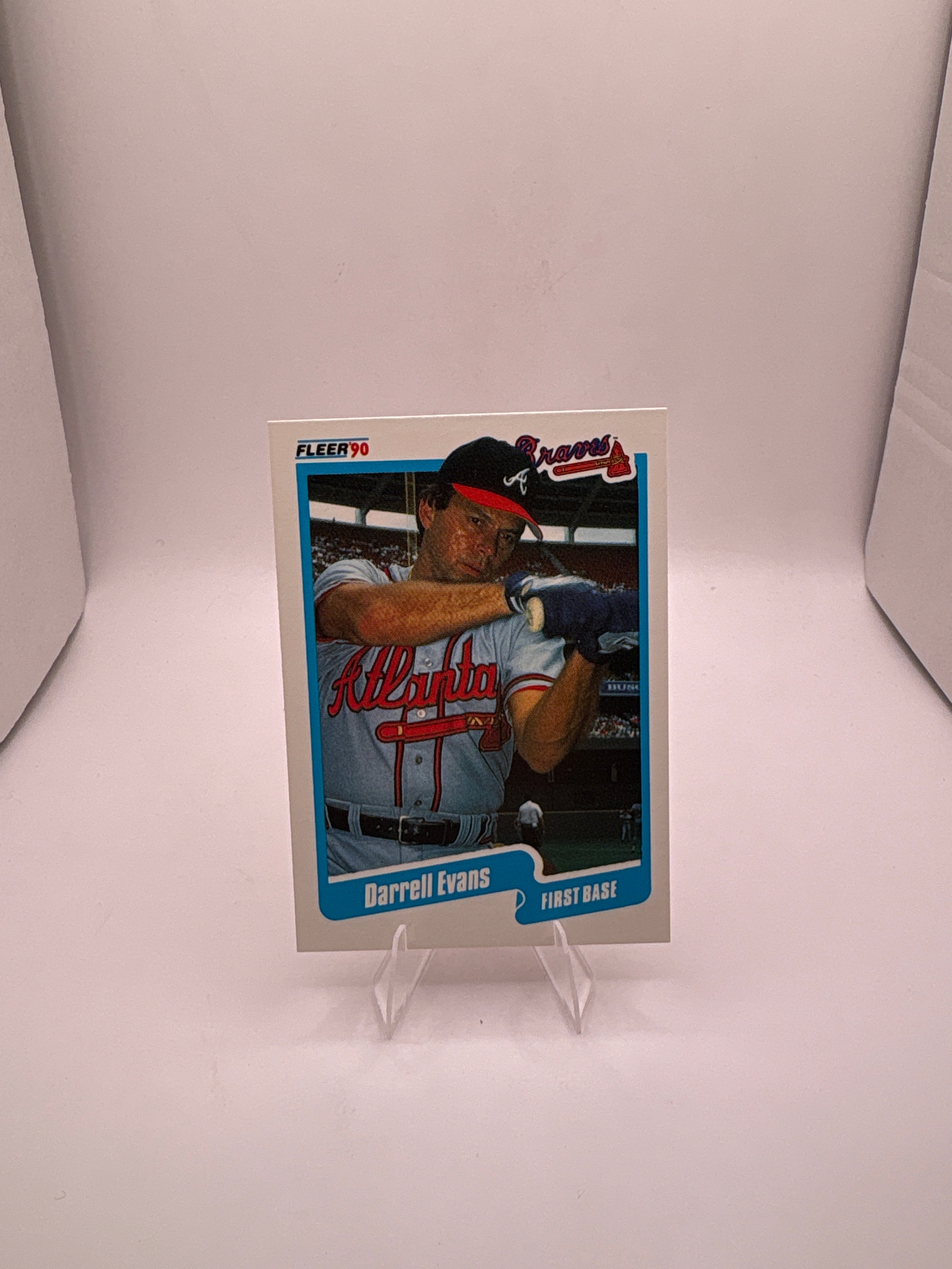 Fleer Darrell Evans