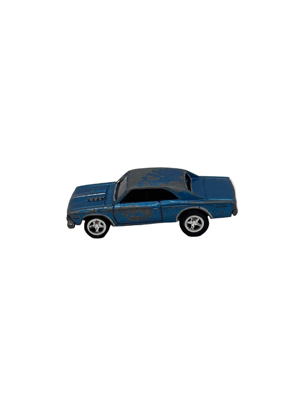 Johnny Lightning 1966 Malibu Diecast blue