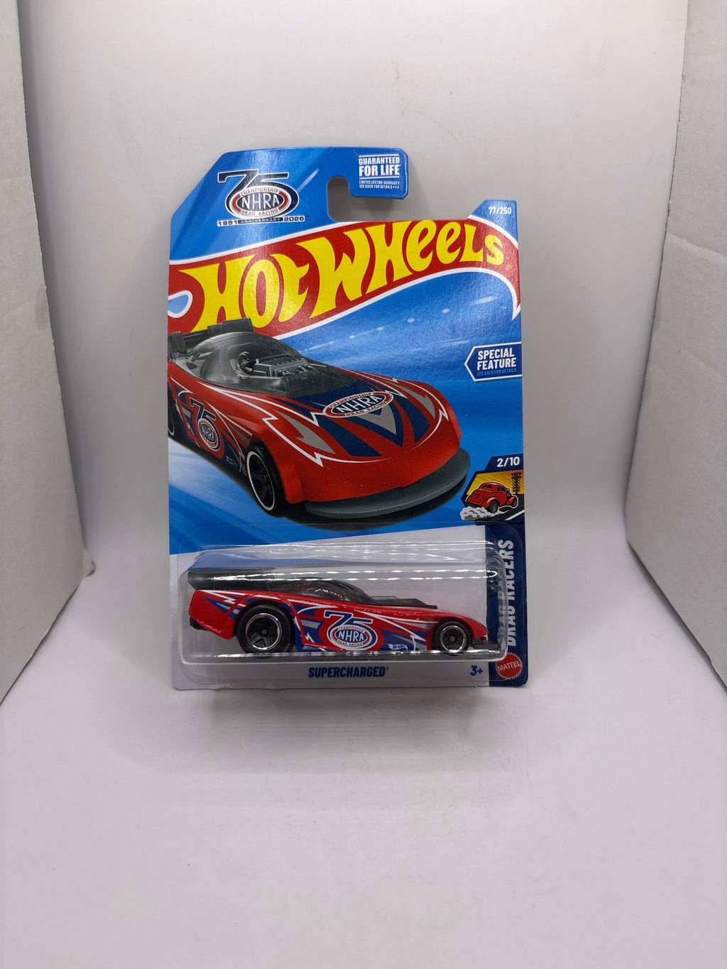 Hot Wheels Supercharged Diecast red