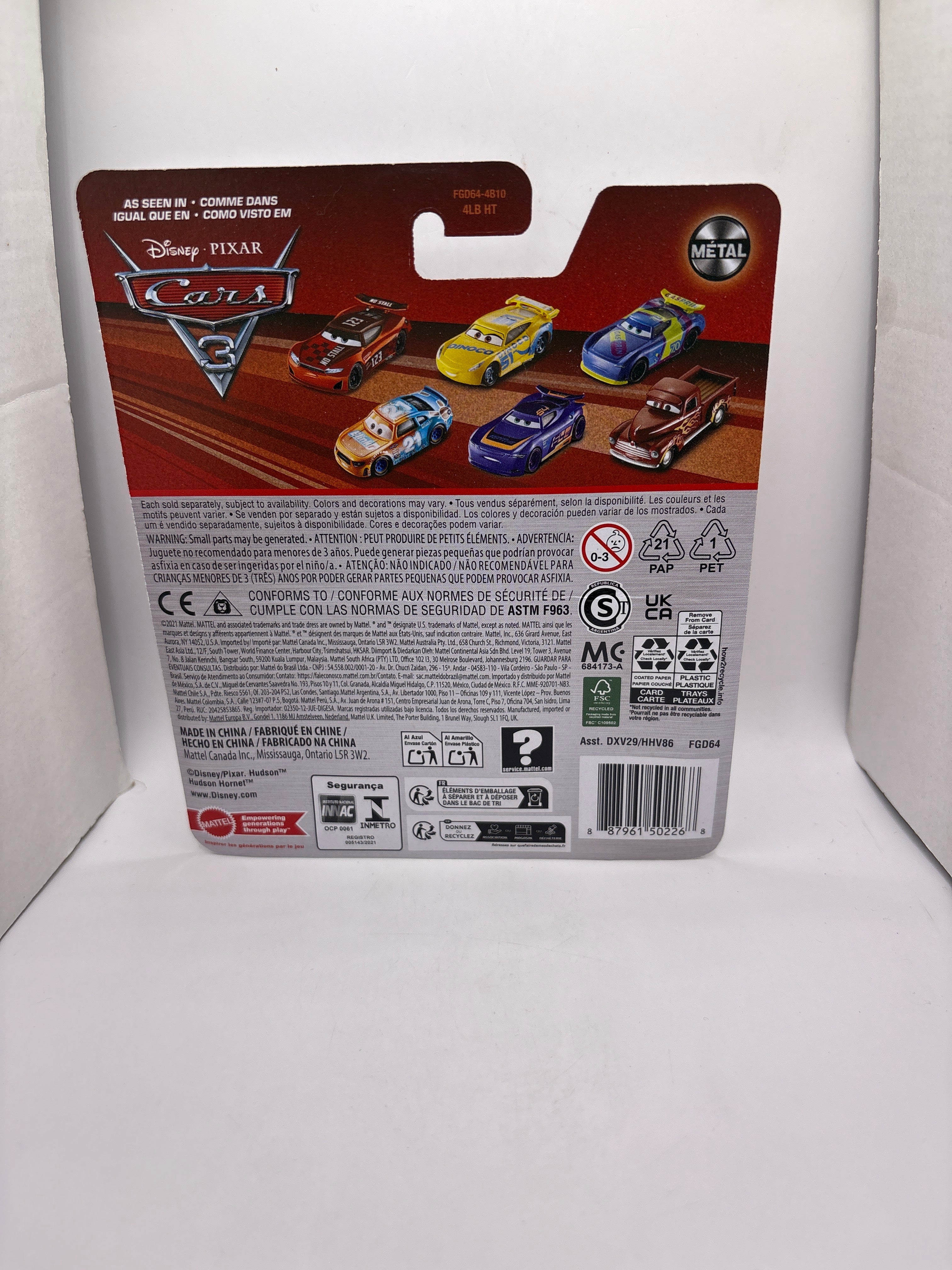 Disney Pixar Cars Rusteze Lightning McQueen Diecast red