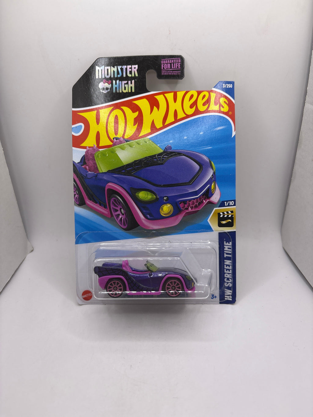 Hot Wheels Monster High Ghoul Mobile Diecast blue