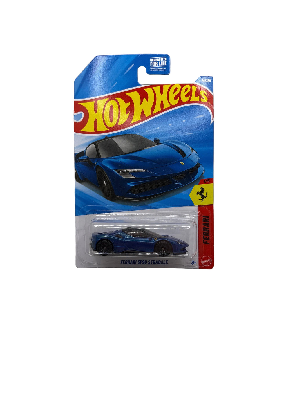 Hot Wheels Ferrari SF90 Stradale Diecast blue