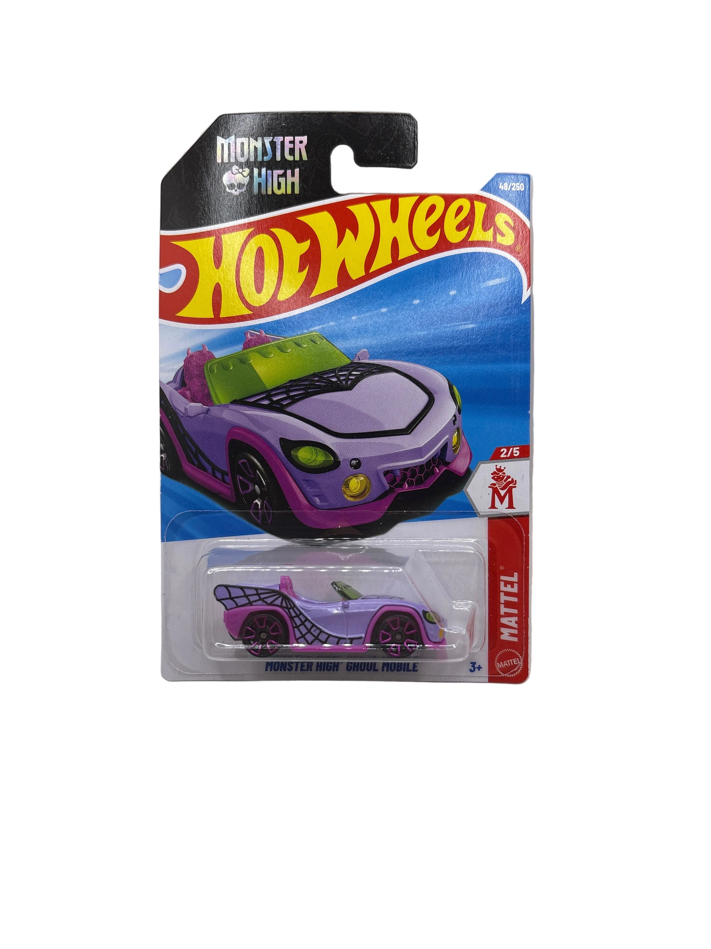 Hot Wheels Monster High Ghoul Mobile Diecast purple