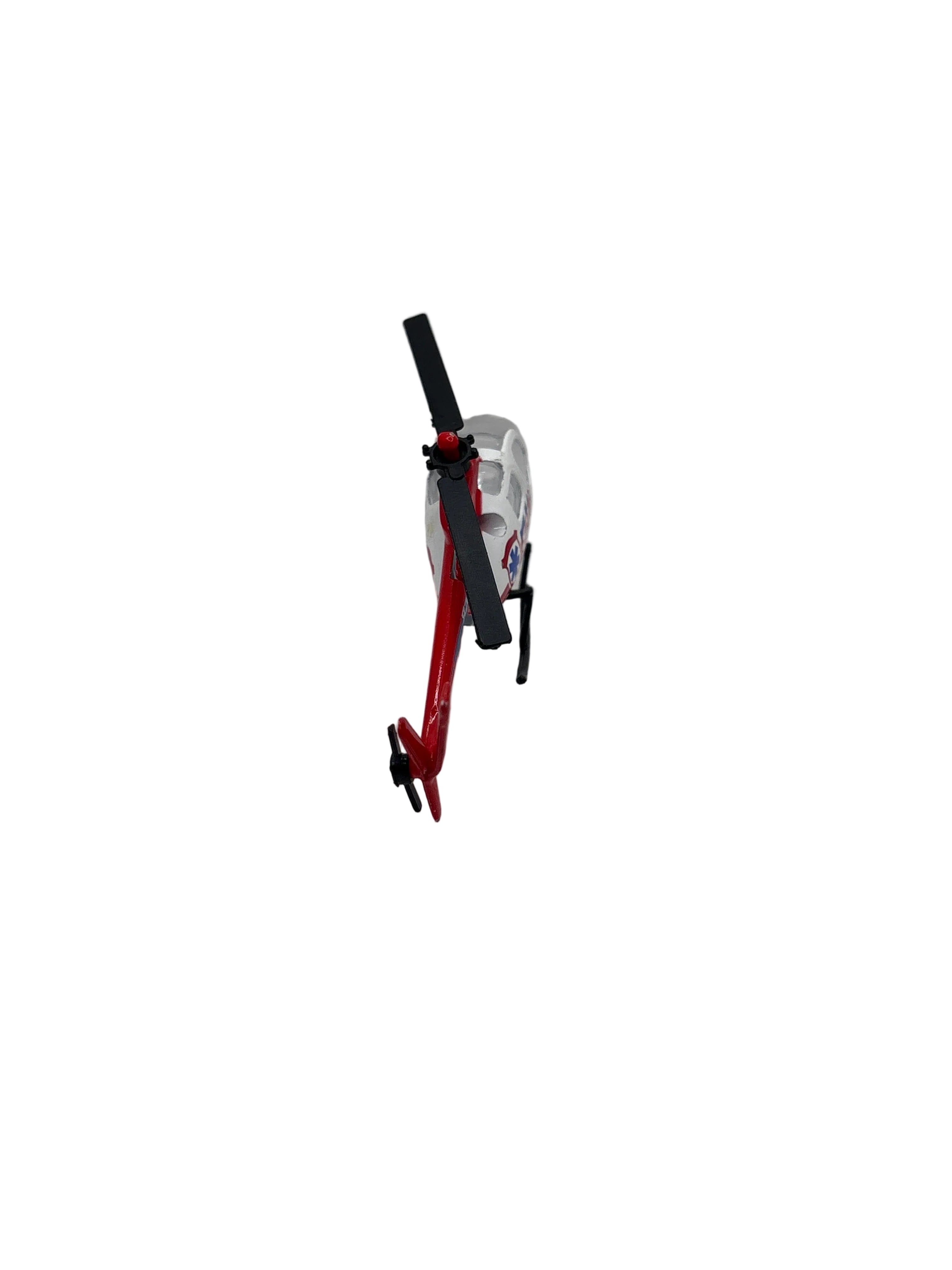 Medic Helicopter Diecast white