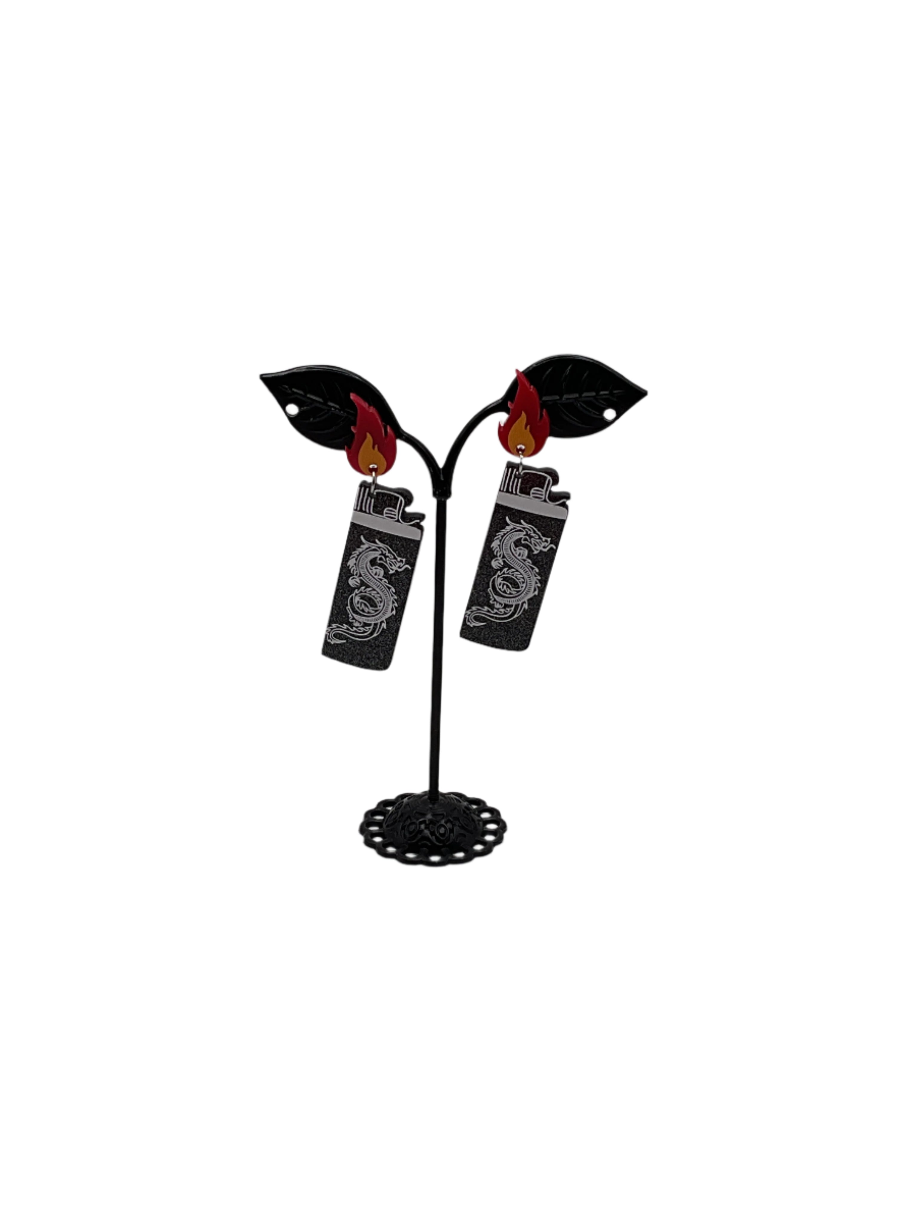 Lighter earrings 1