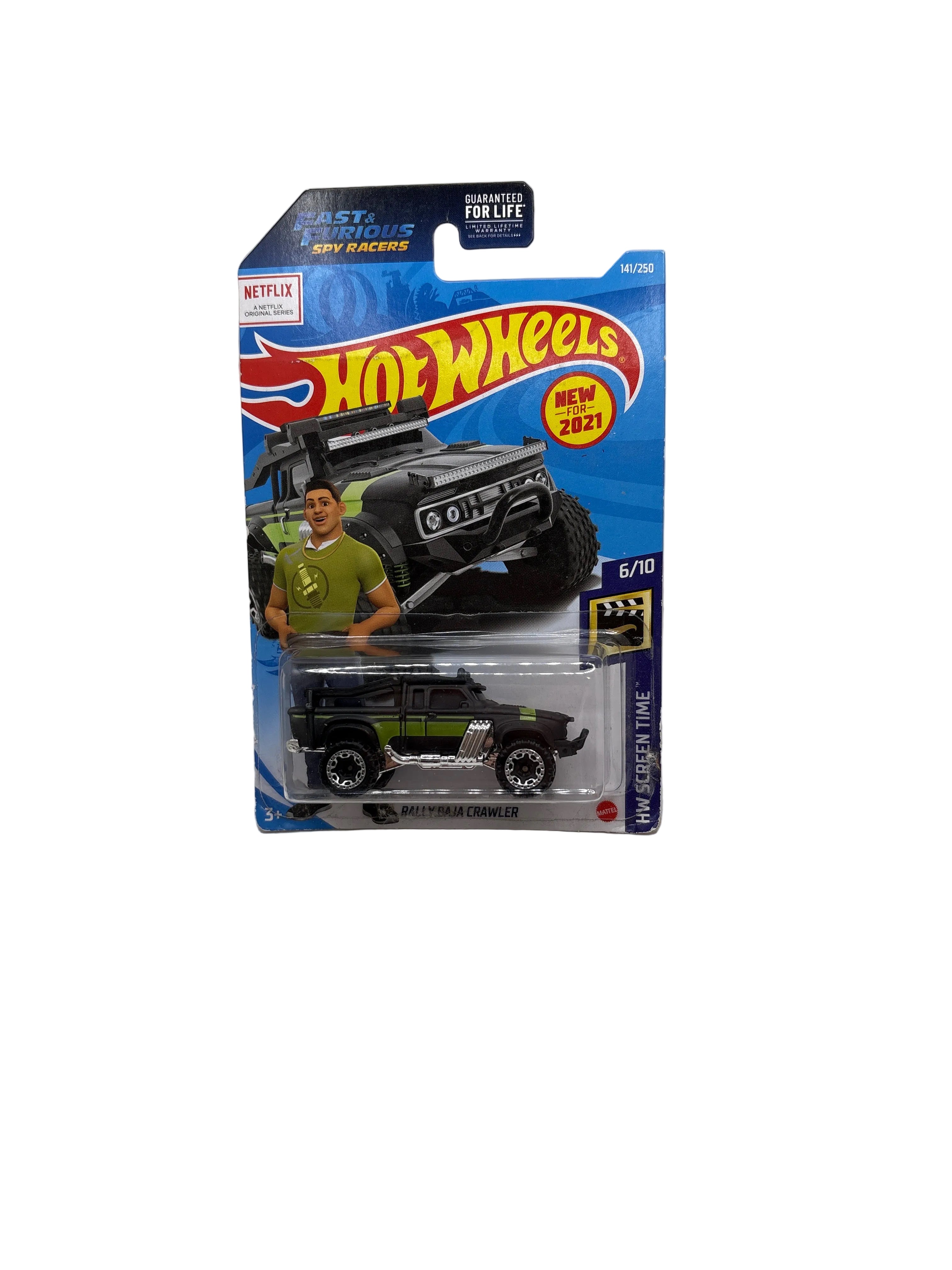 Hot Wheels Rally Baja Crawler Diecast black