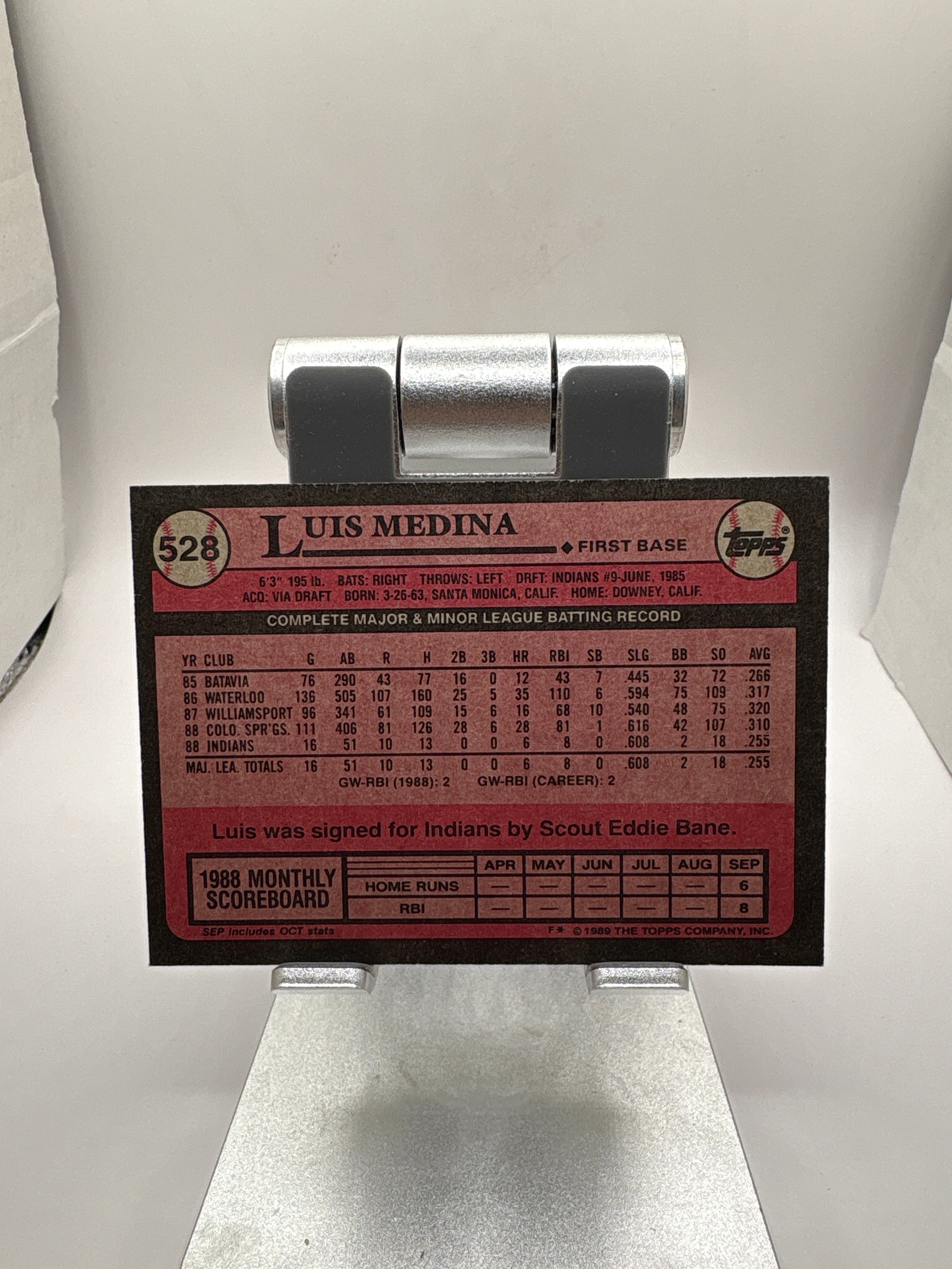 Topps Luis Medina