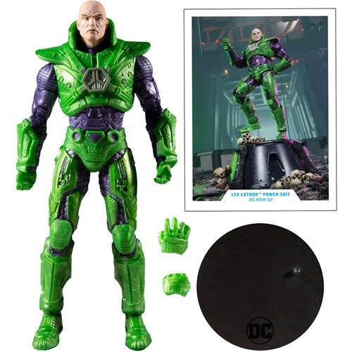DC Multiverse Lex Luthor Green Power Suit DC New 52 - 7" Scale Action Figure