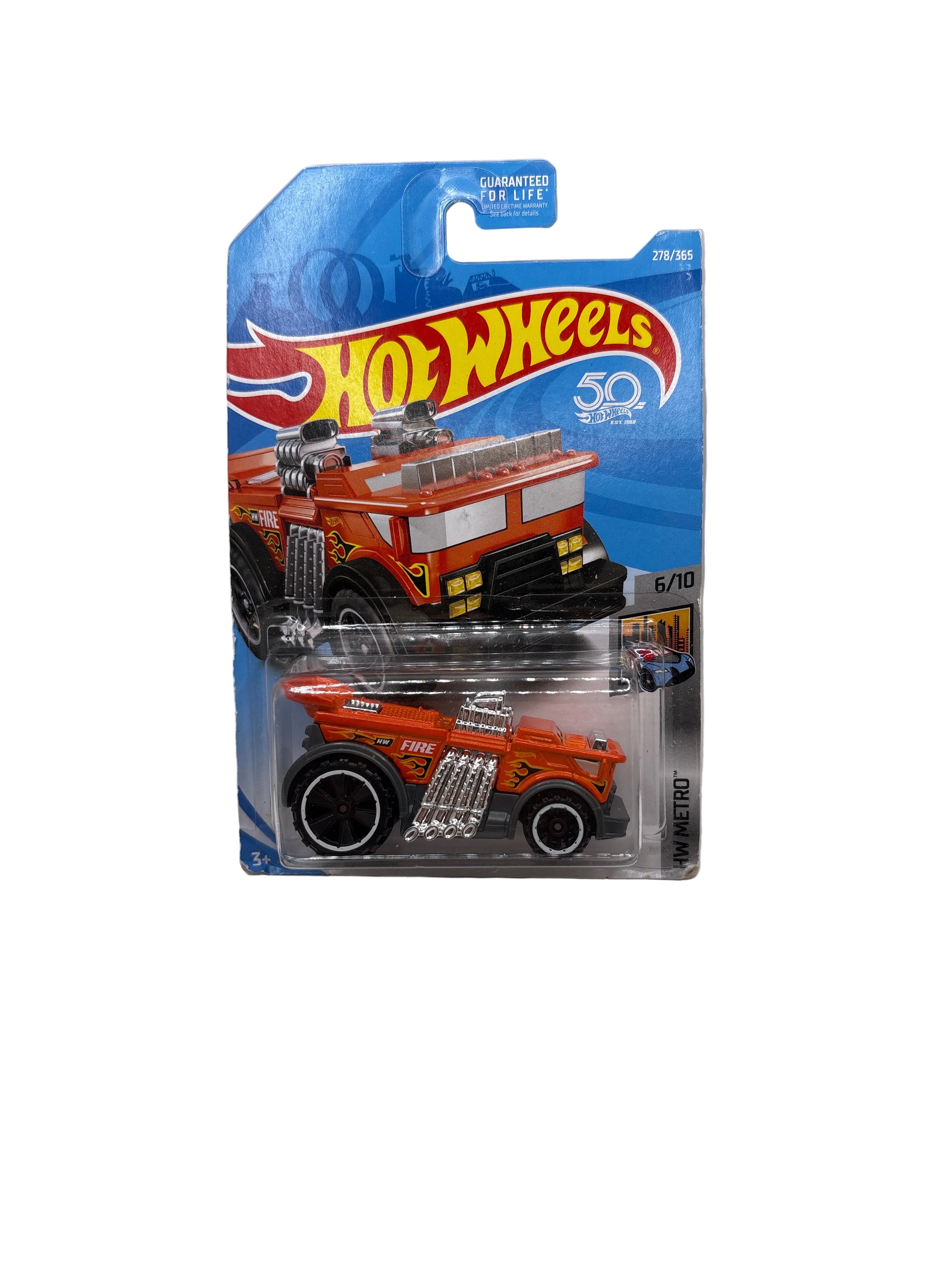 Hot Wheels Backdrafter Diecast orange