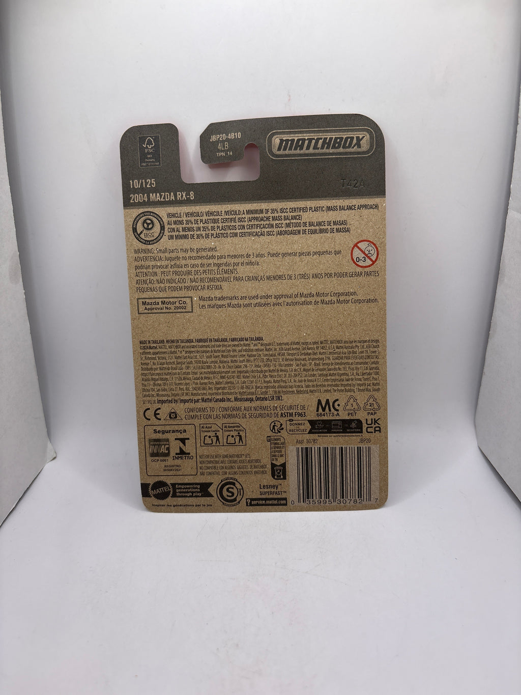 Matchbox 2004 Mazda RX-8 Diecast