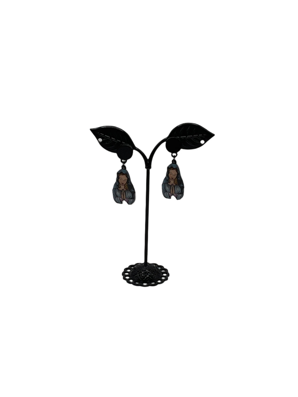 Virgin Mary Earrings 2