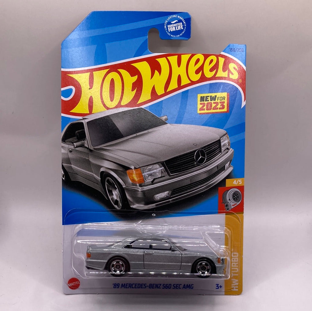 Hot Wheels 89 Mercedes-Benz 560 SEC AMG Diecast