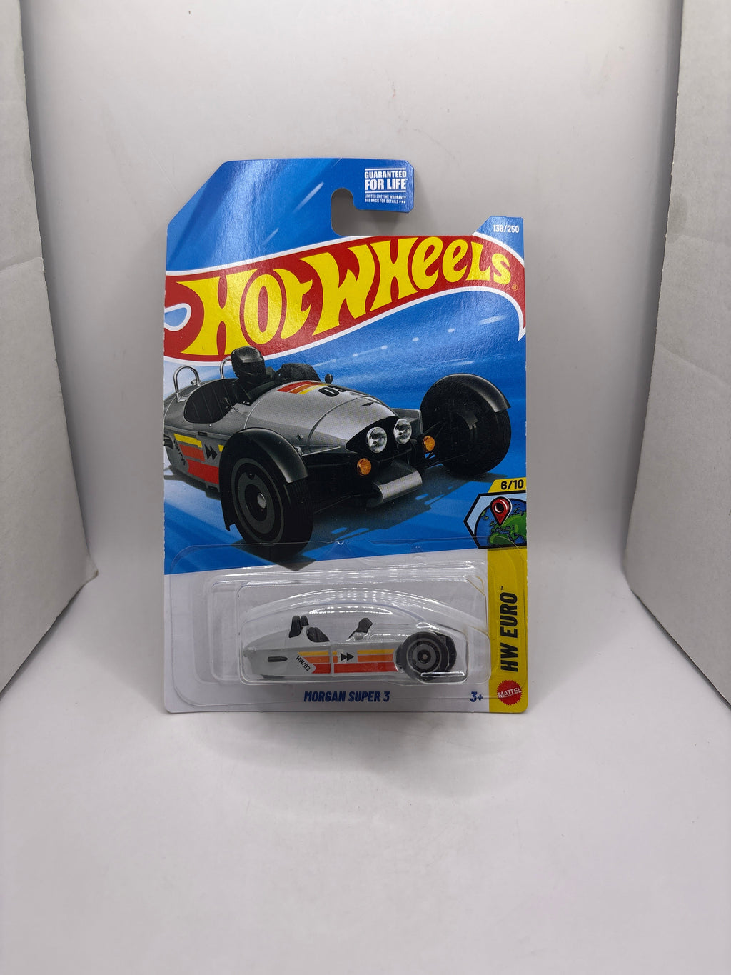 Hot Wheels Morgan Super 3 Diecast gray