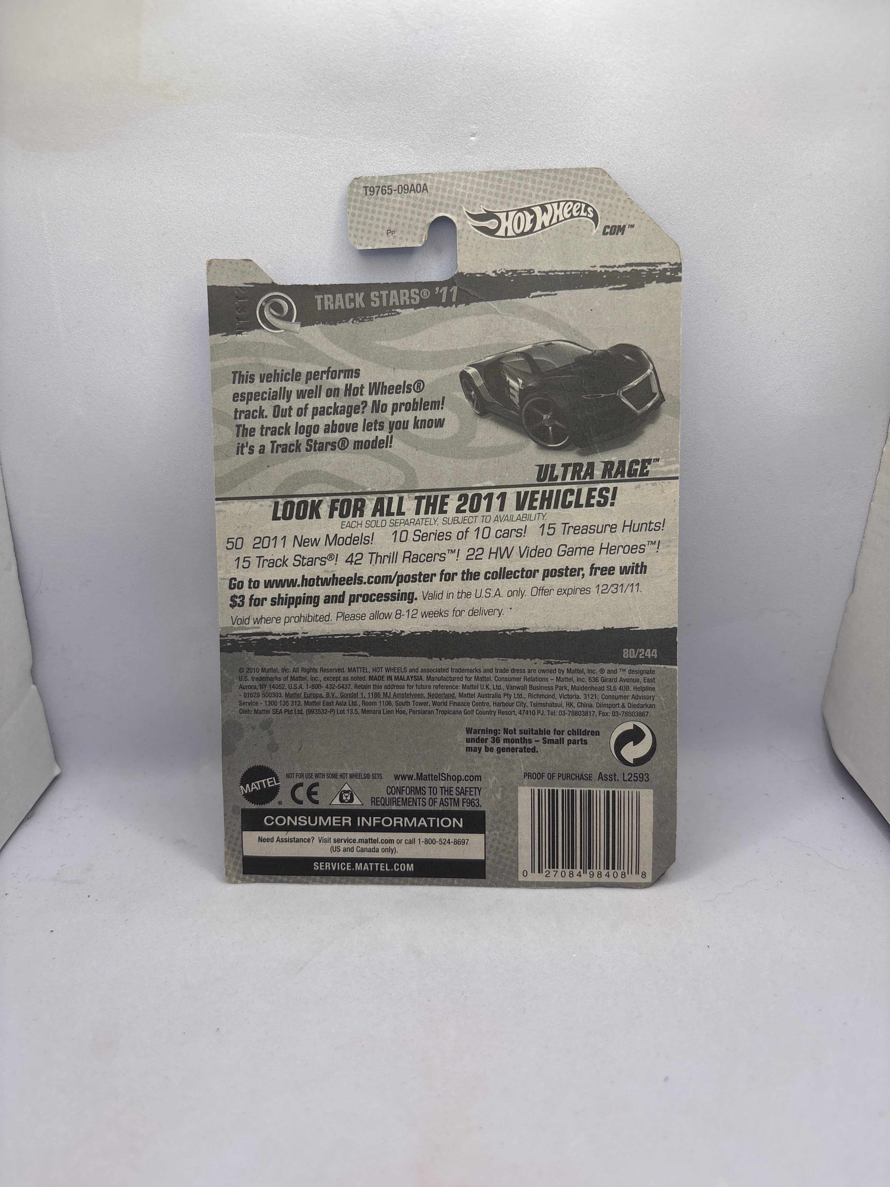 Hot Wheels Ultra Rage Diecast
