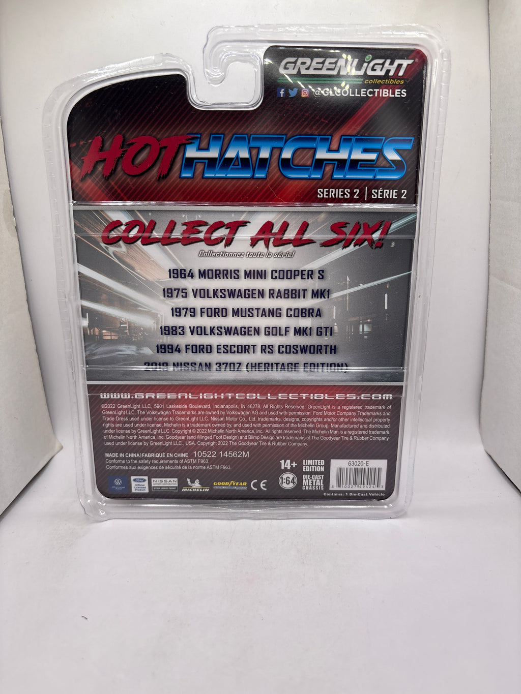 Greenlight 1994 Ford Escort RS Cosworth Diecast