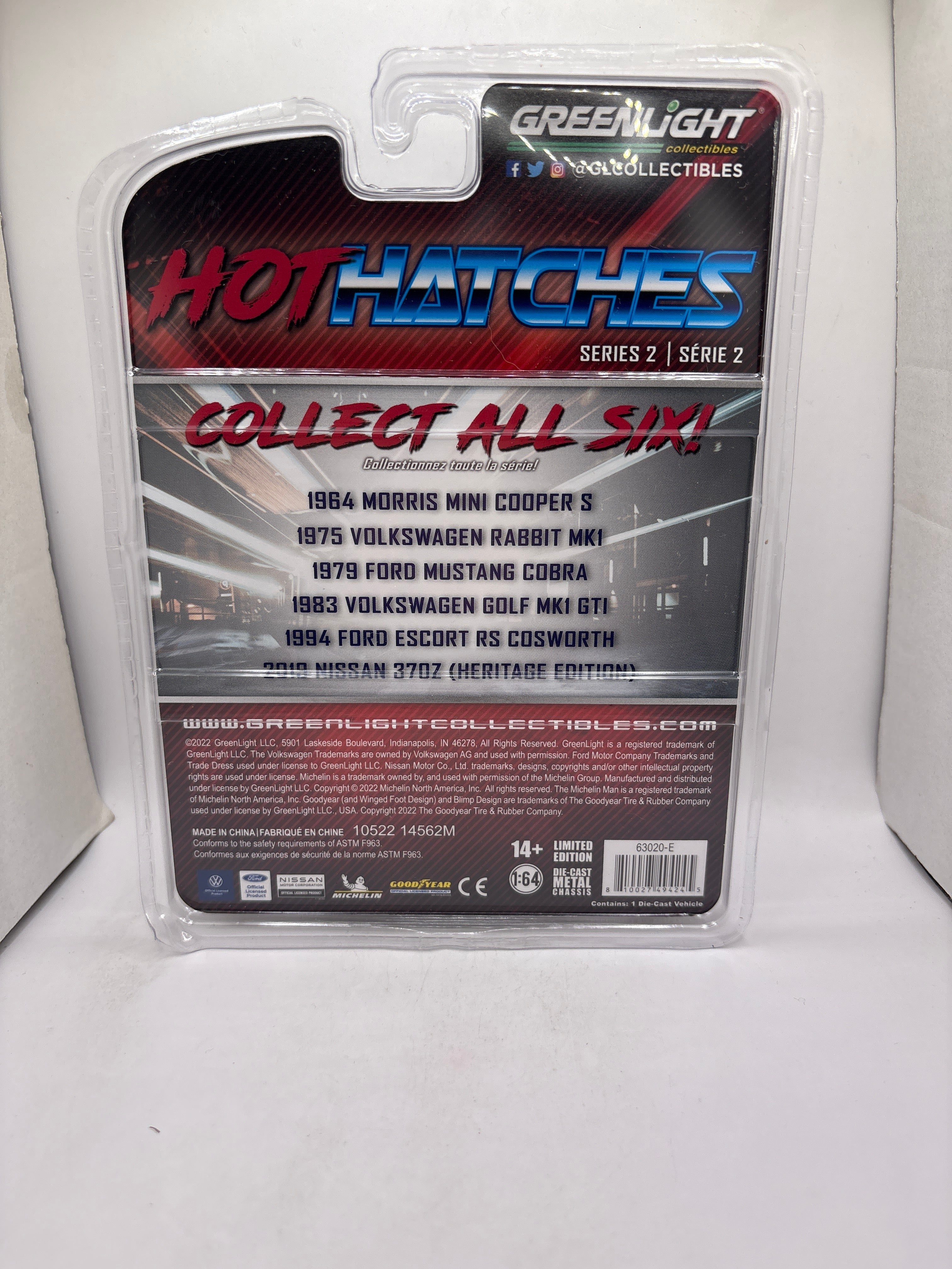 Greenlight 1994 Ford Escort RS Cosworth Diecast