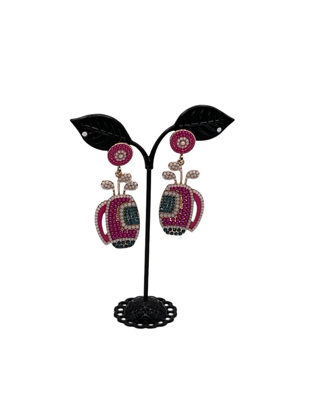 Golf bag Earrings 1