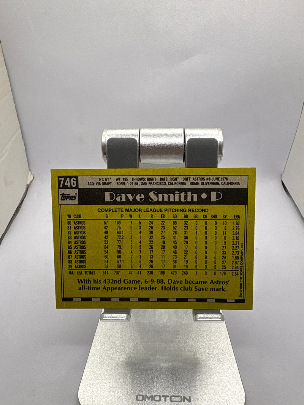 Topps Dave Smith
