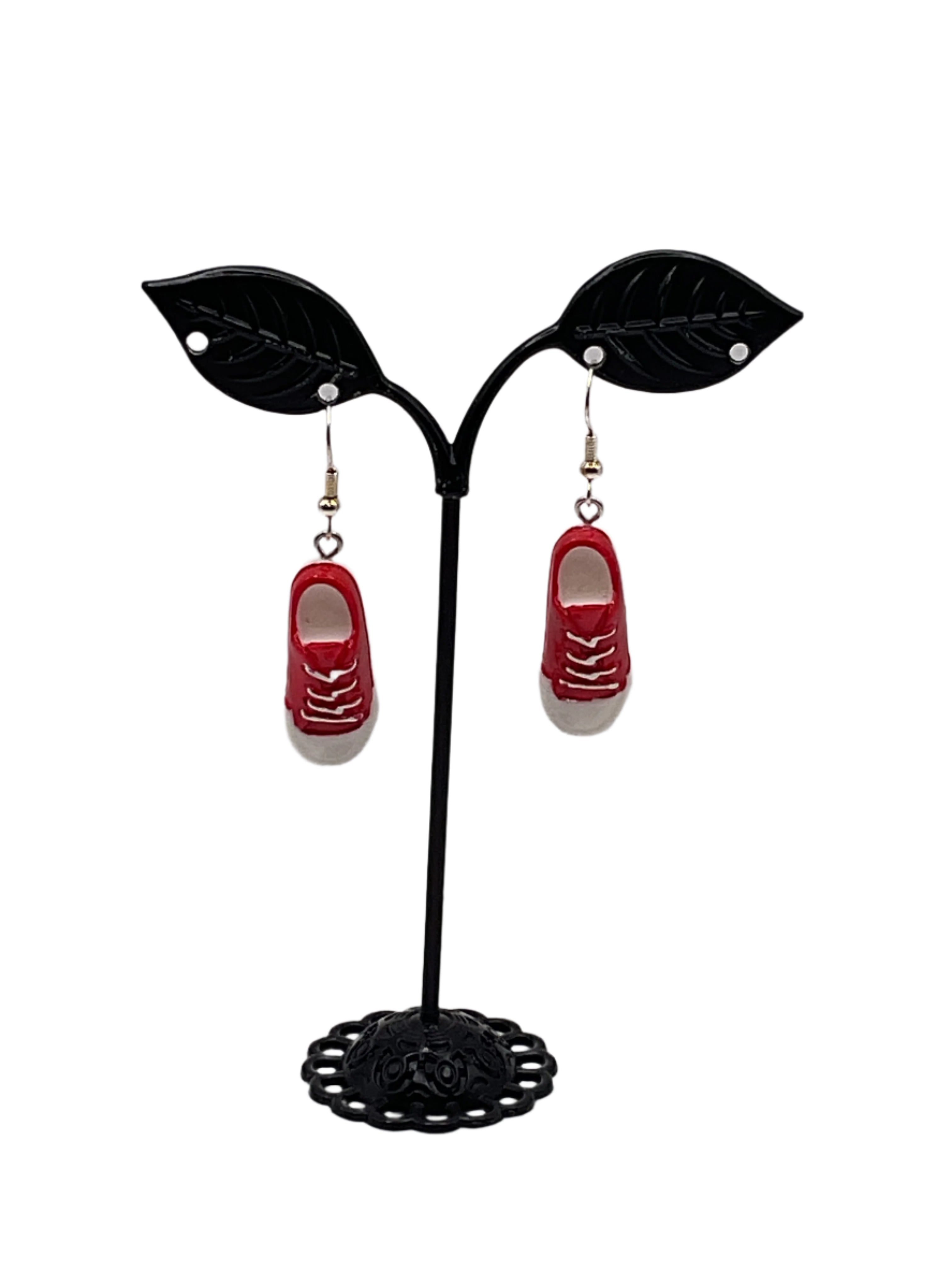 Red Shoe Earrings