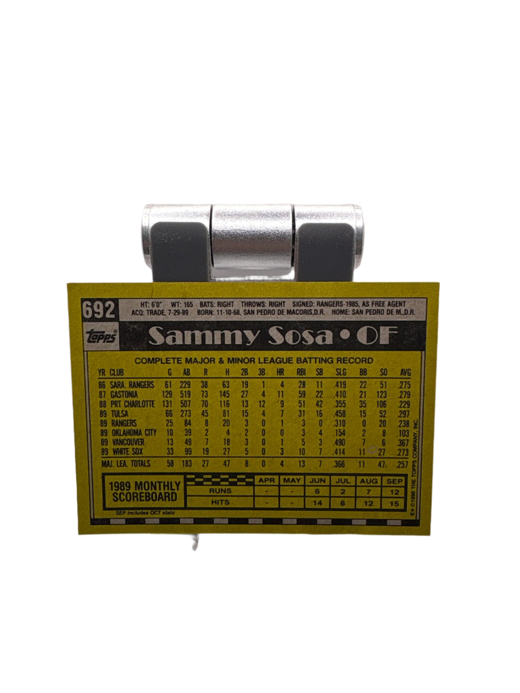 Topps Sammy Sosa